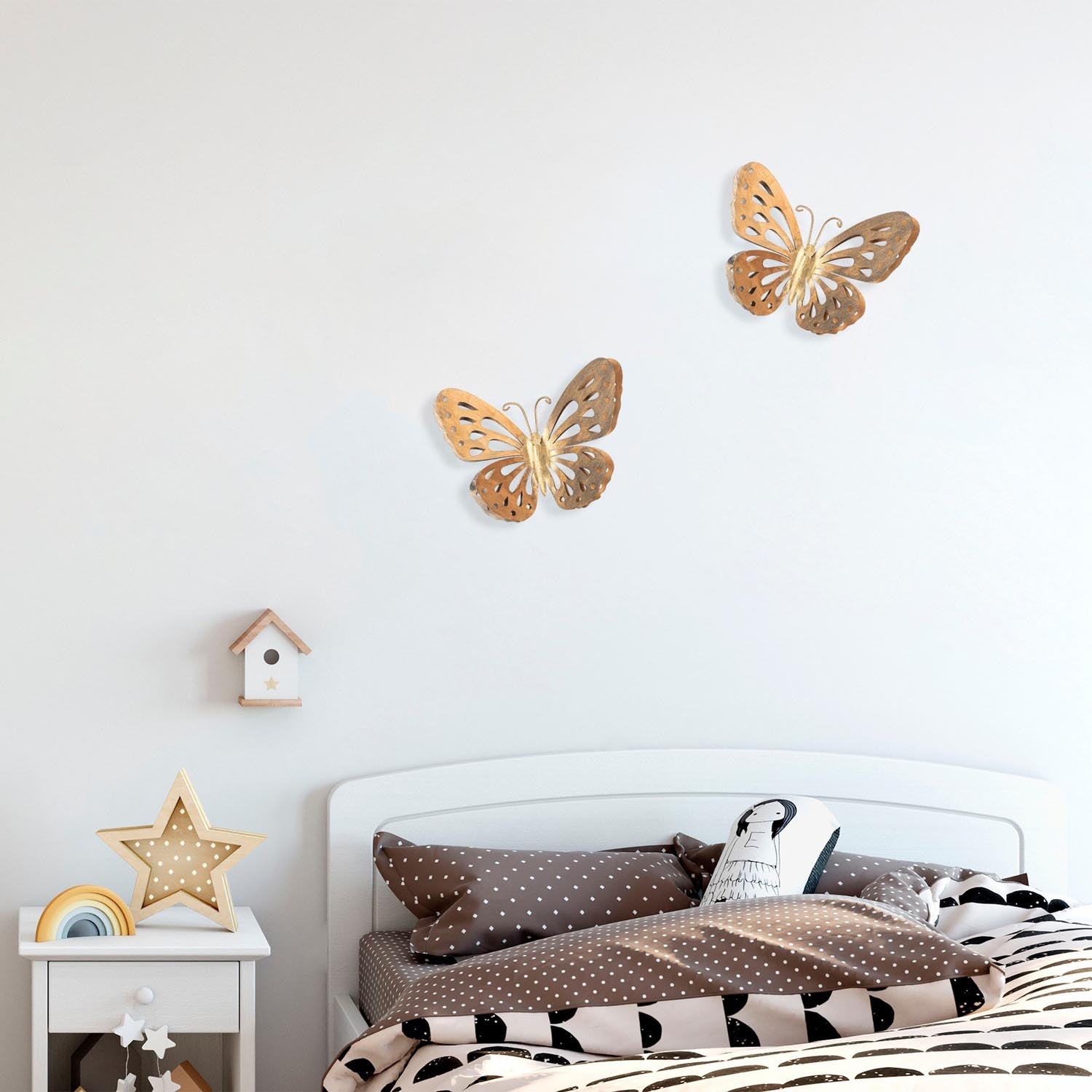 Farfalla 2 in Mehrfarbig präsentiert im Onlineshop von KAQTU Design AG. Wanddeko ist von Wallity