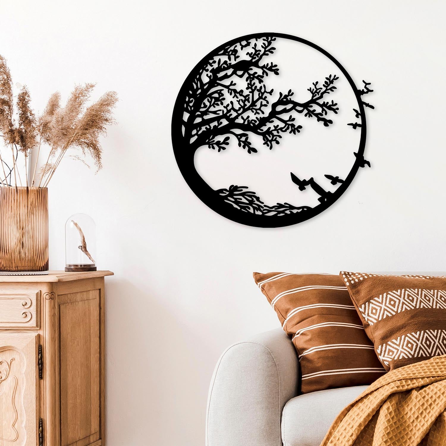 Night in Schwarz präsentiert im Onlineshop von KAQTU Design AG. Wanddeko ist von Wallity