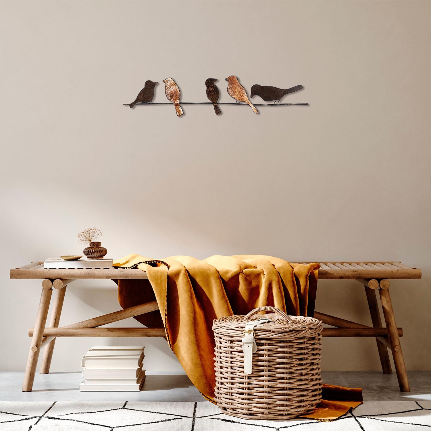 Muhabbet in Mehrfarbig präsentiert im Onlineshop von KAQTU Design AG. Wanddeko ist von Wallity