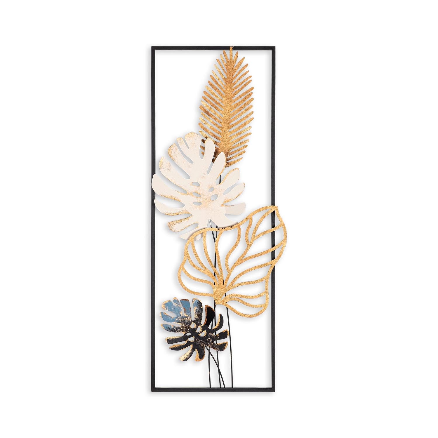 Palm Leaves in Mehrfarbig präsentiert im Onlineshop von KAQTU Design AG. Wanddeko ist von Wallity