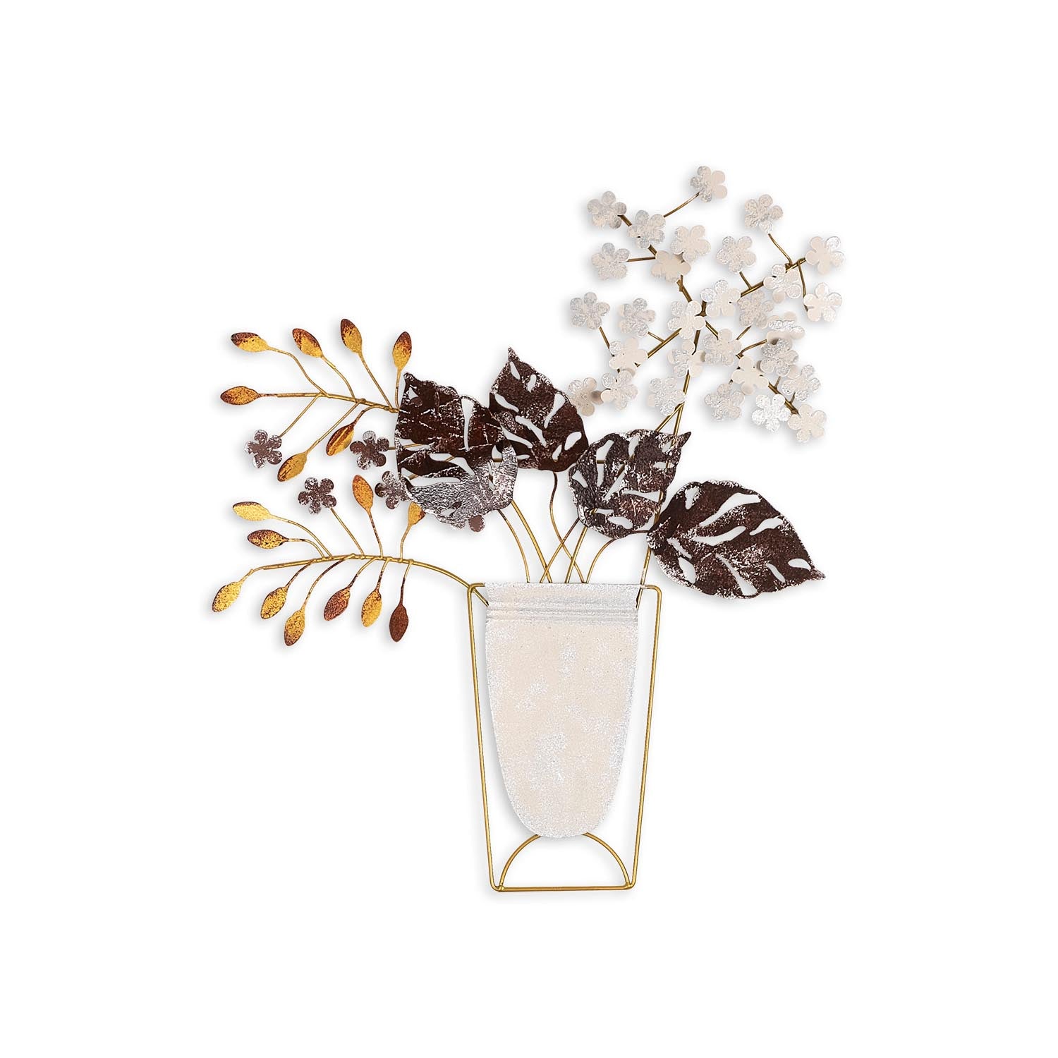 Flowers in Pots in Mehrfarbig präsentiert im Onlineshop von KAQTU Design AG. Wanddeko ist von Wallity