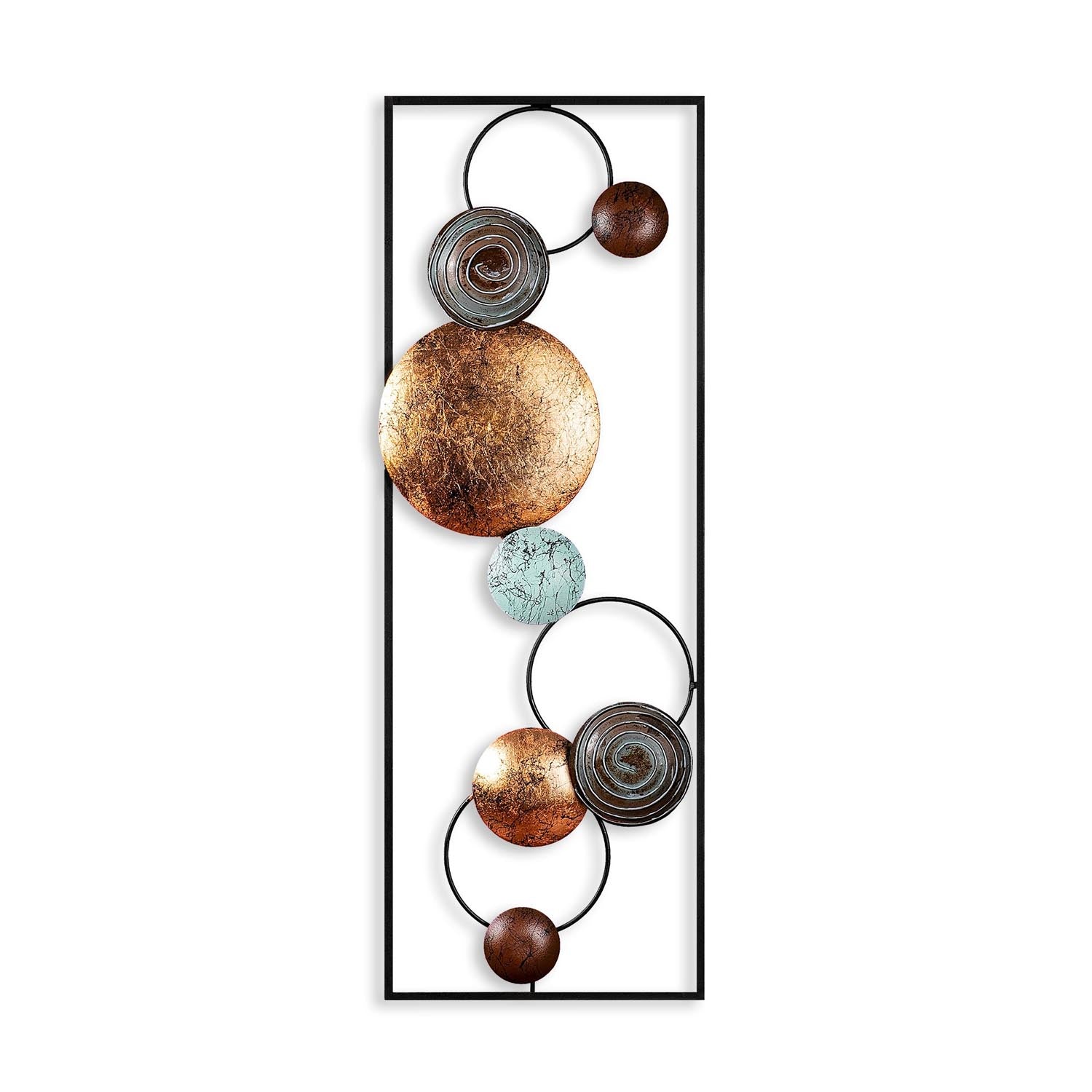 Textured - 8 in Mehrfarbig präsentiert im Onlineshop von KAQTU Design AG. Wanddeko ist von Wallity