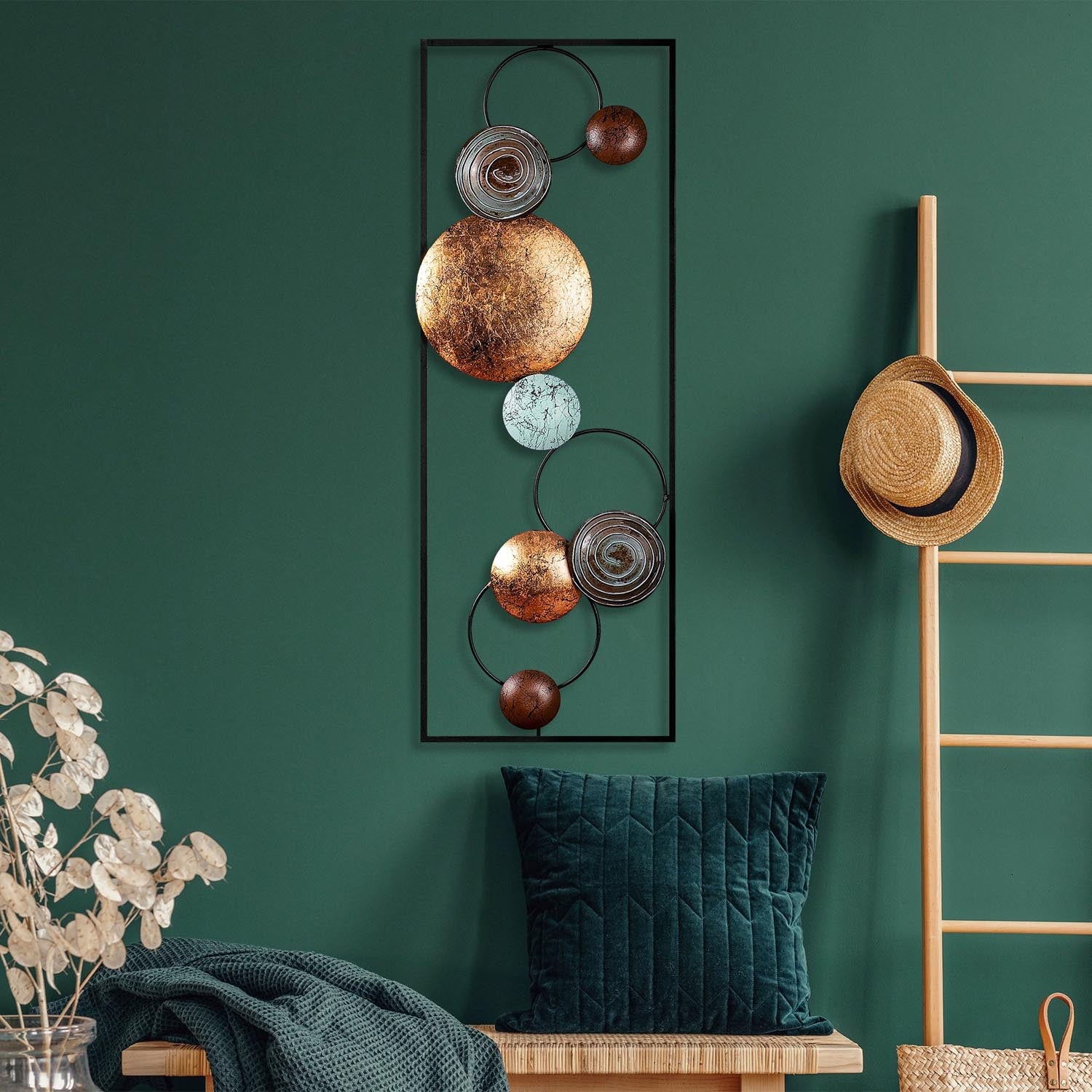 Textured - 8 in Mehrfarbig präsentiert im Onlineshop von KAQTU Design AG. Wanddeko ist von Wallity