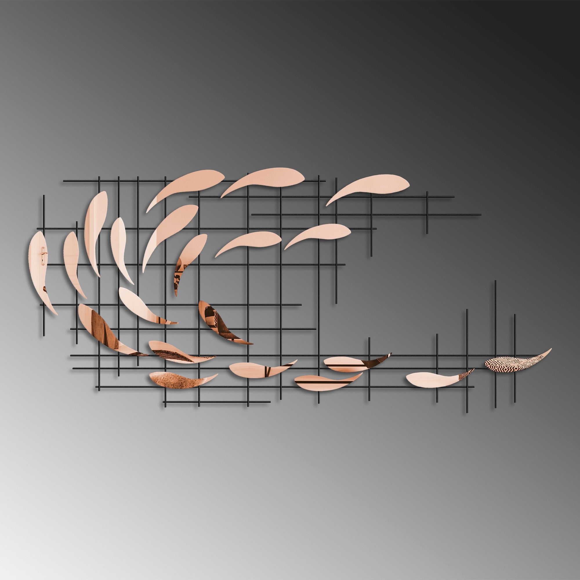 Sheen - 2 in Mehrfarbig präsentiert im Onlineshop von KAQTU Design AG. Wanddeko ist von Wallity