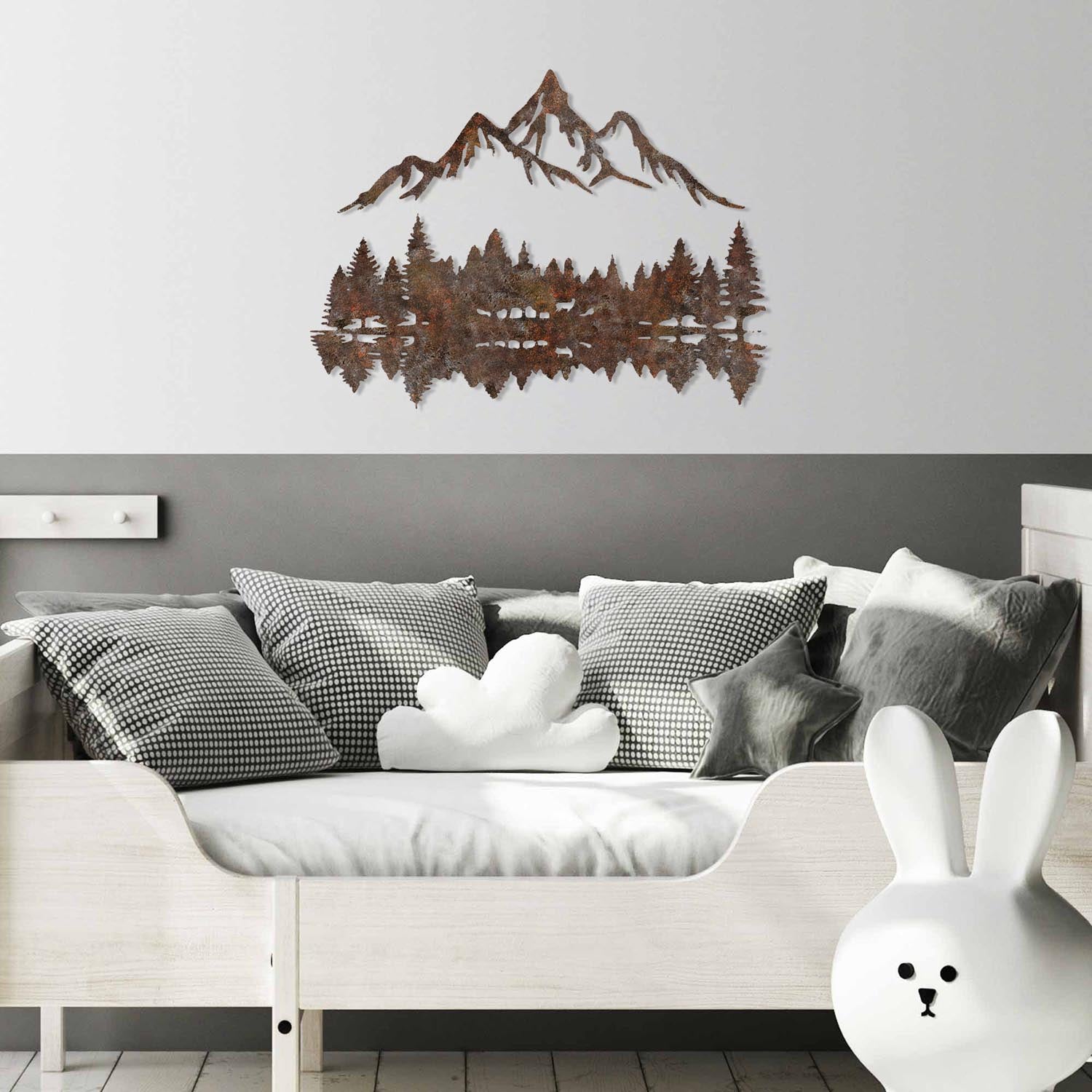 Rusty Landscape 2 in Antiquation präsentiert im Onlineshop von KAQTU Design AG. Wanddeko ist von Wallity