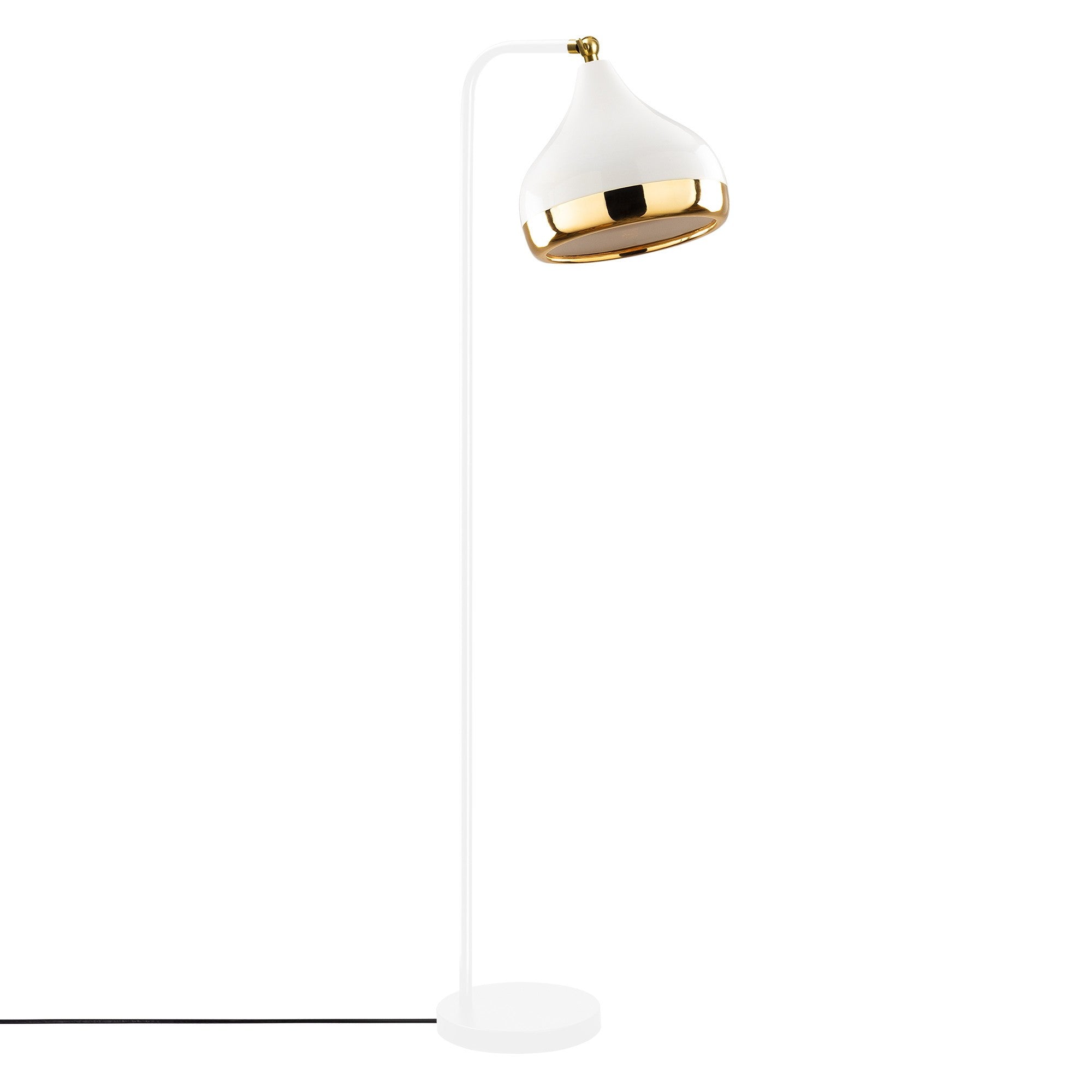 Yıldo - 6911 in Weisses Gold präsentiert im Onlineshop von KAQTU Design AG. Stehleuchte ist von Opviq