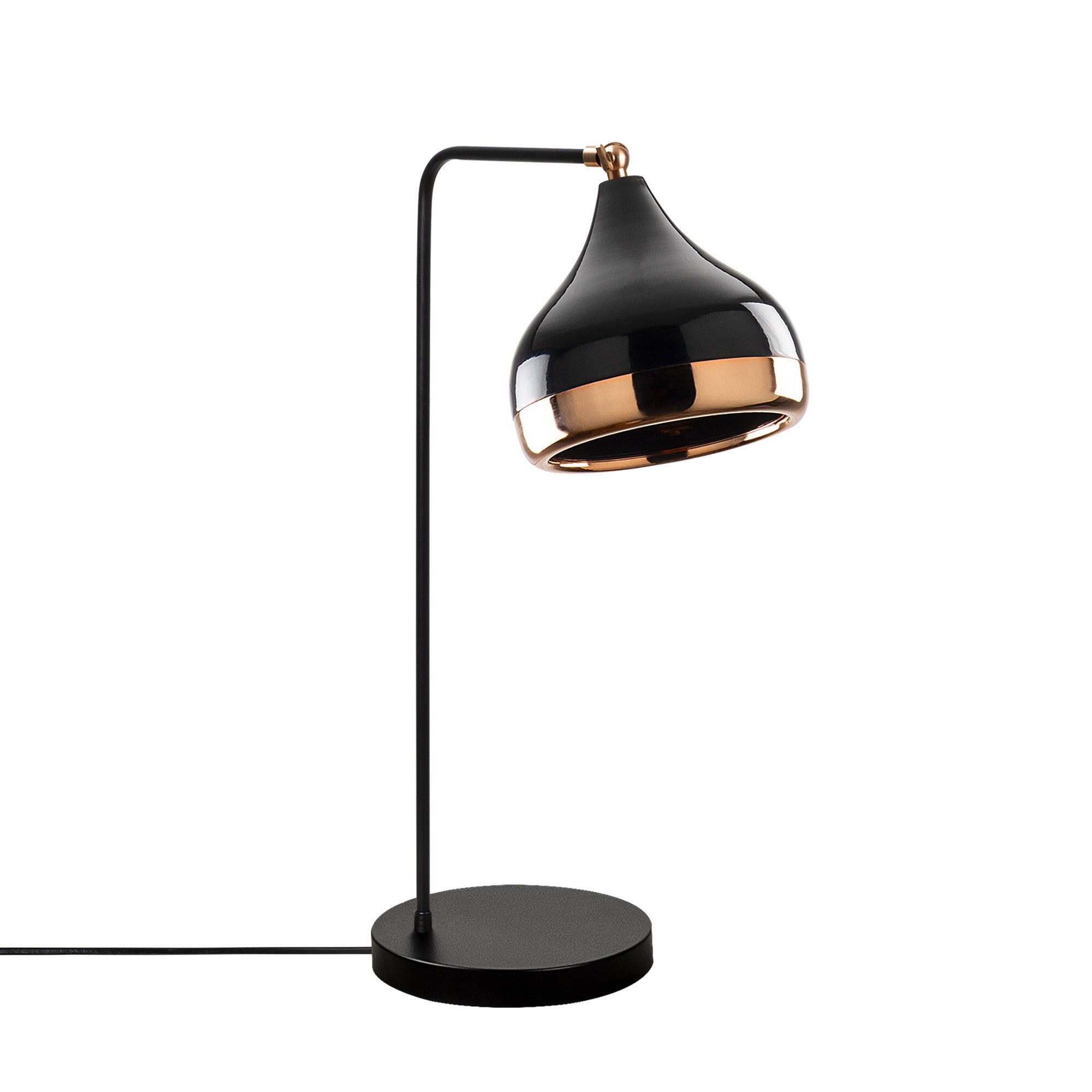 Yıldo - 6896 in Schwarz
 Kupfer präsentiert im Onlineshop von KAQTU Design AG. Tischleuchte ist von Opviq