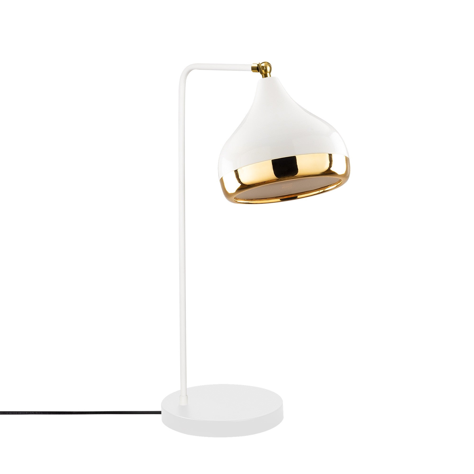 Yıldo - 6897 in Weisses Gold präsentiert im Onlineshop von KAQTU Design AG. Tischleuchte ist von Opviq