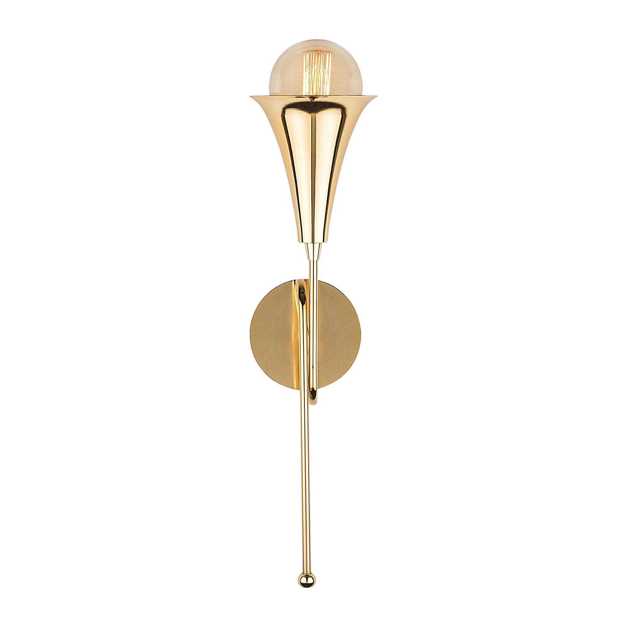 Sarmal - 3051 in Gold präsentiert im Onlineshop von KAQTU Design AG. Wandleuchte ist von Opviq