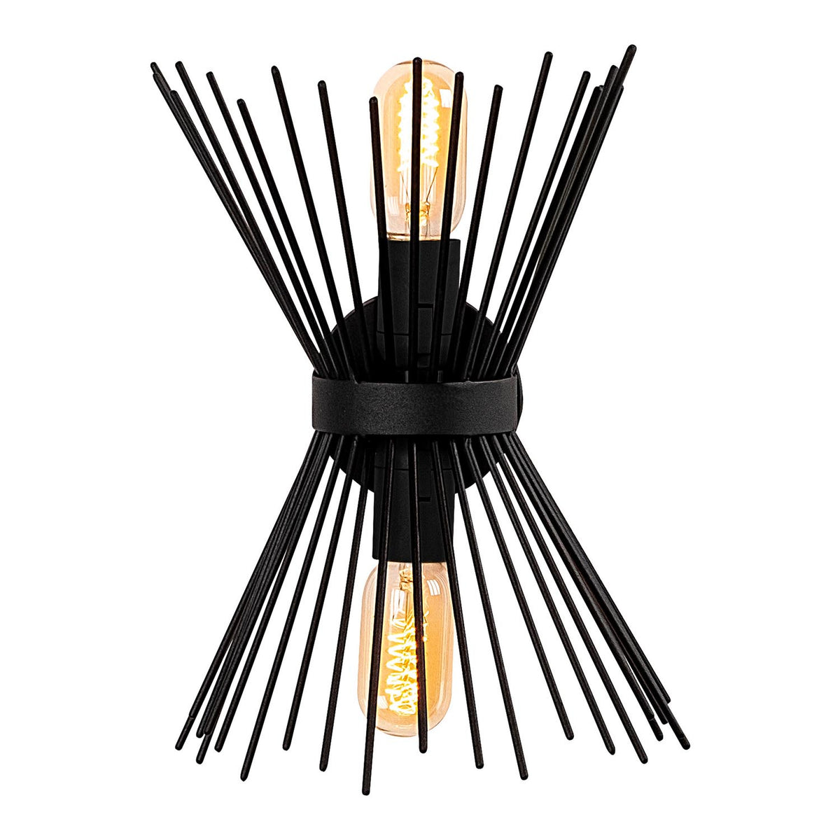 Kirpi Wandleuchte - Schwarz in Schwarz präsentiert im Onlineshop von KAQTU Design AG. Wandleuchte ist von Opviq