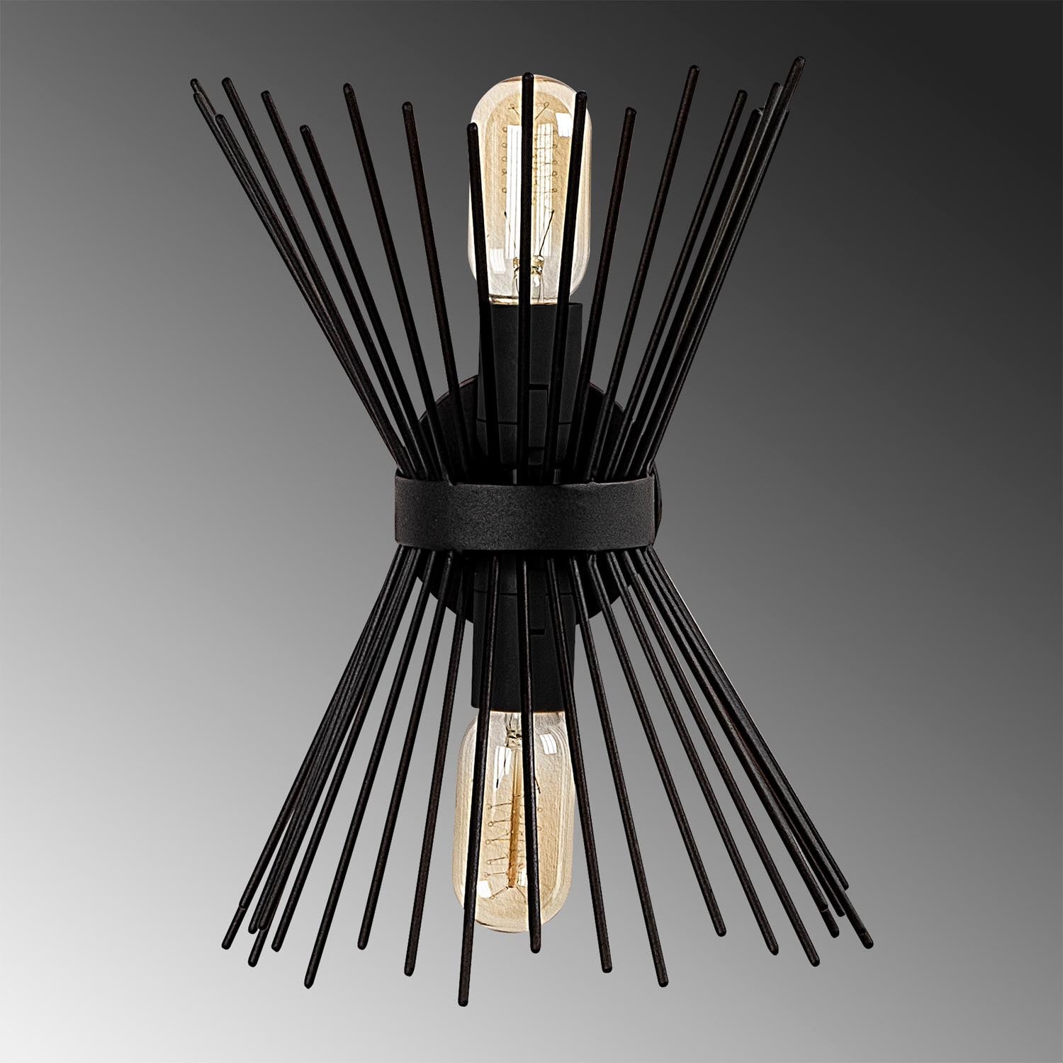 Kirpi - 3091 in Schwarz präsentiert im Onlineshop von KAQTU Design AG. Wandleuchte ist von Opviq