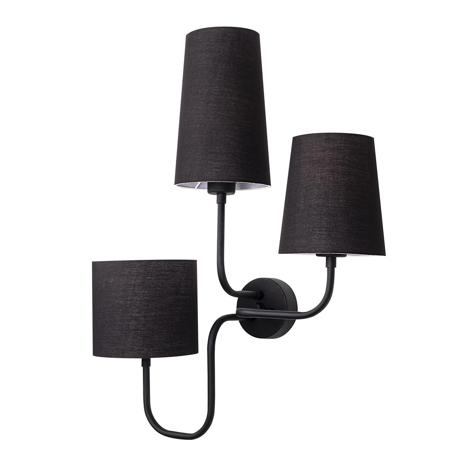 Çatal - 3571 in Schwarz präsentiert im Onlineshop von KAQTU Design AG. Wandleuchte ist von Opviq
