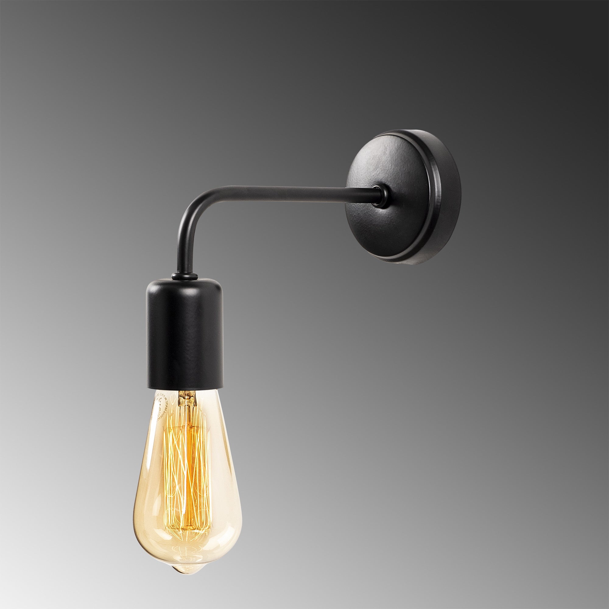 Denge - 3434 in Schwarz präsentiert im Onlineshop von KAQTU Design AG. Wandleuchte ist von Opviq