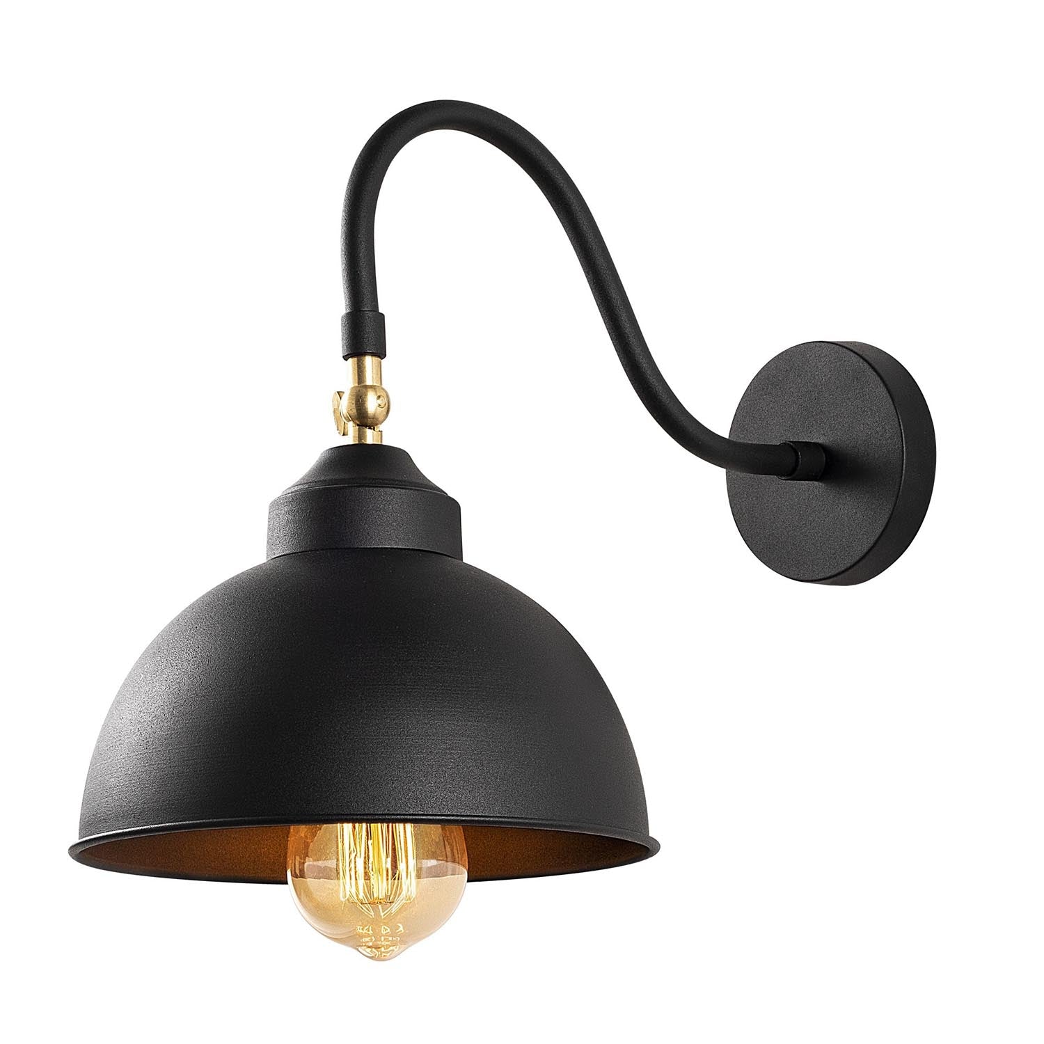 Sağlam - 3742 in Schwarz präsentiert im Onlineshop von KAQTU Design AG. Wandleuchte ist von Opviq