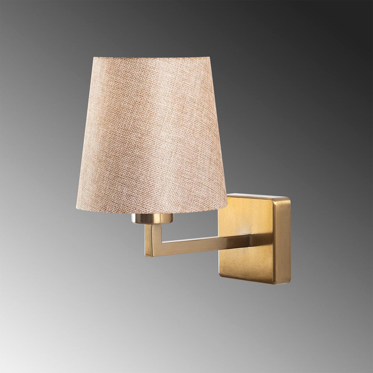 Profil Wandleuchte - Gold
 Creme in Gold / Creme präsentiert im Onlineshop von KAQTU Design AG. Wandleuchte ist von Opviq