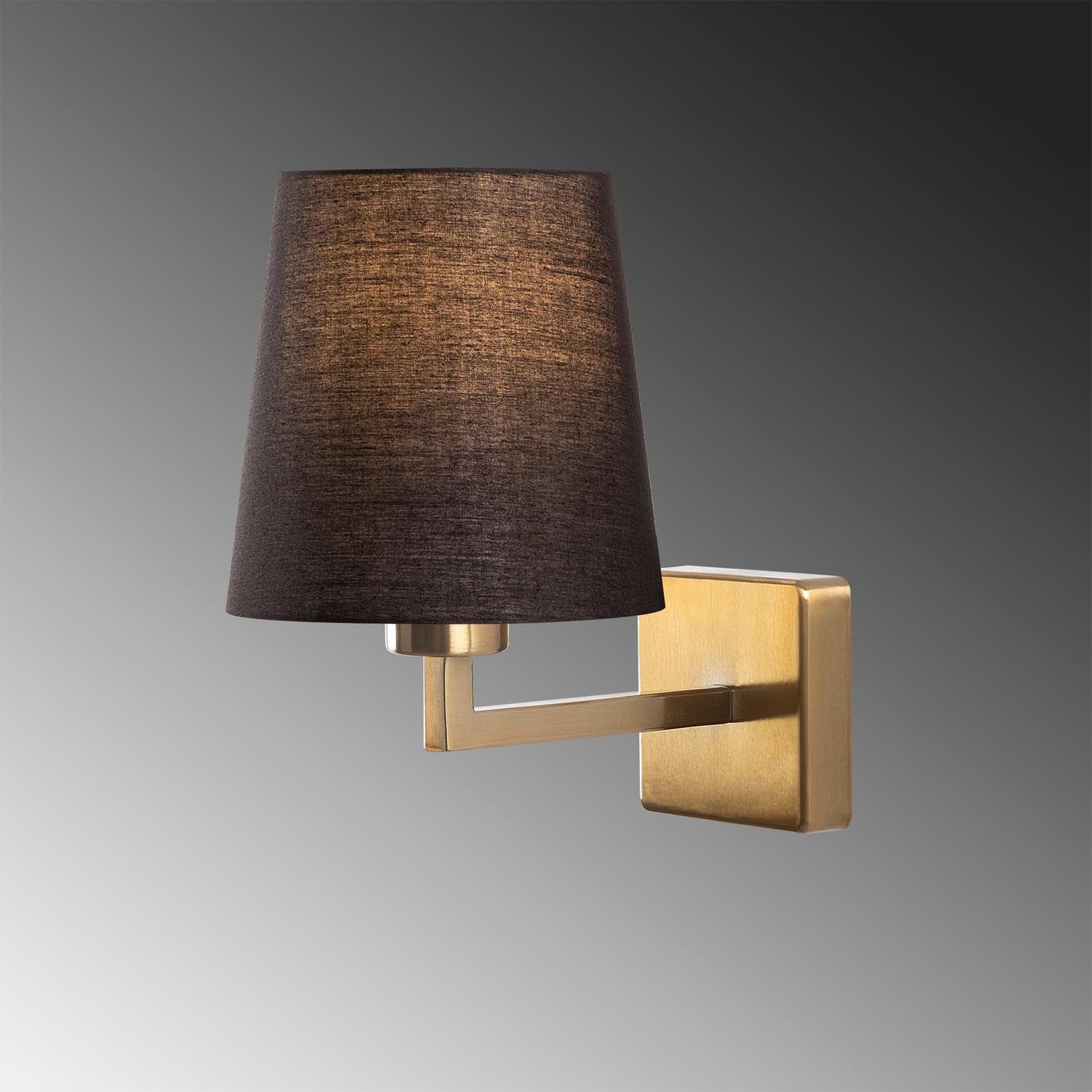 Profil - 4654 in Gold
 Schwarz präsentiert im Onlineshop von KAQTU Design AG. Wandleuchte ist von Opviq