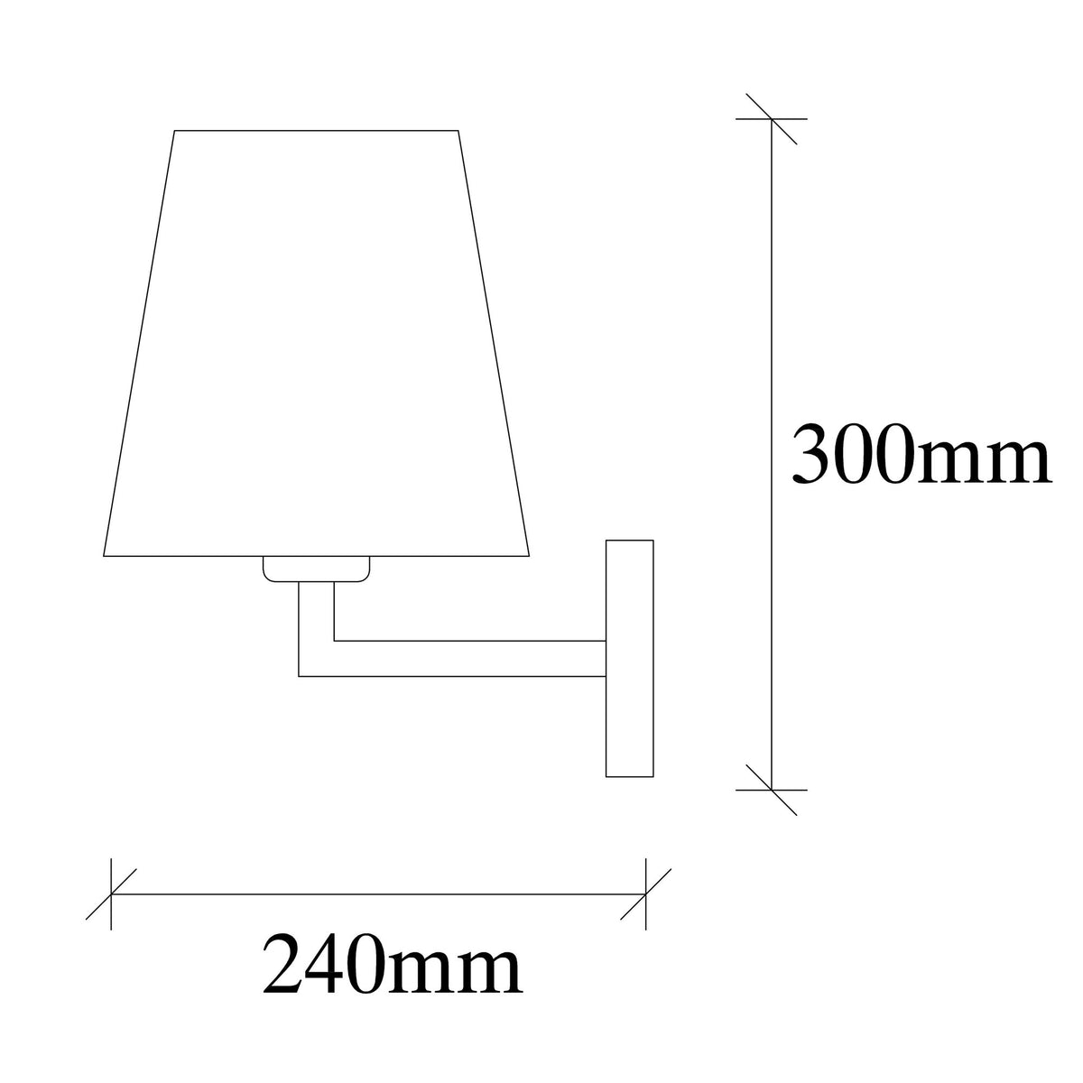 Profil Wandleuchte - Schwarz
 Creme in Schwarz
 Creme präsentiert im Onlineshop von KAQTU Design AG. Wandleuchte ist von Opviq