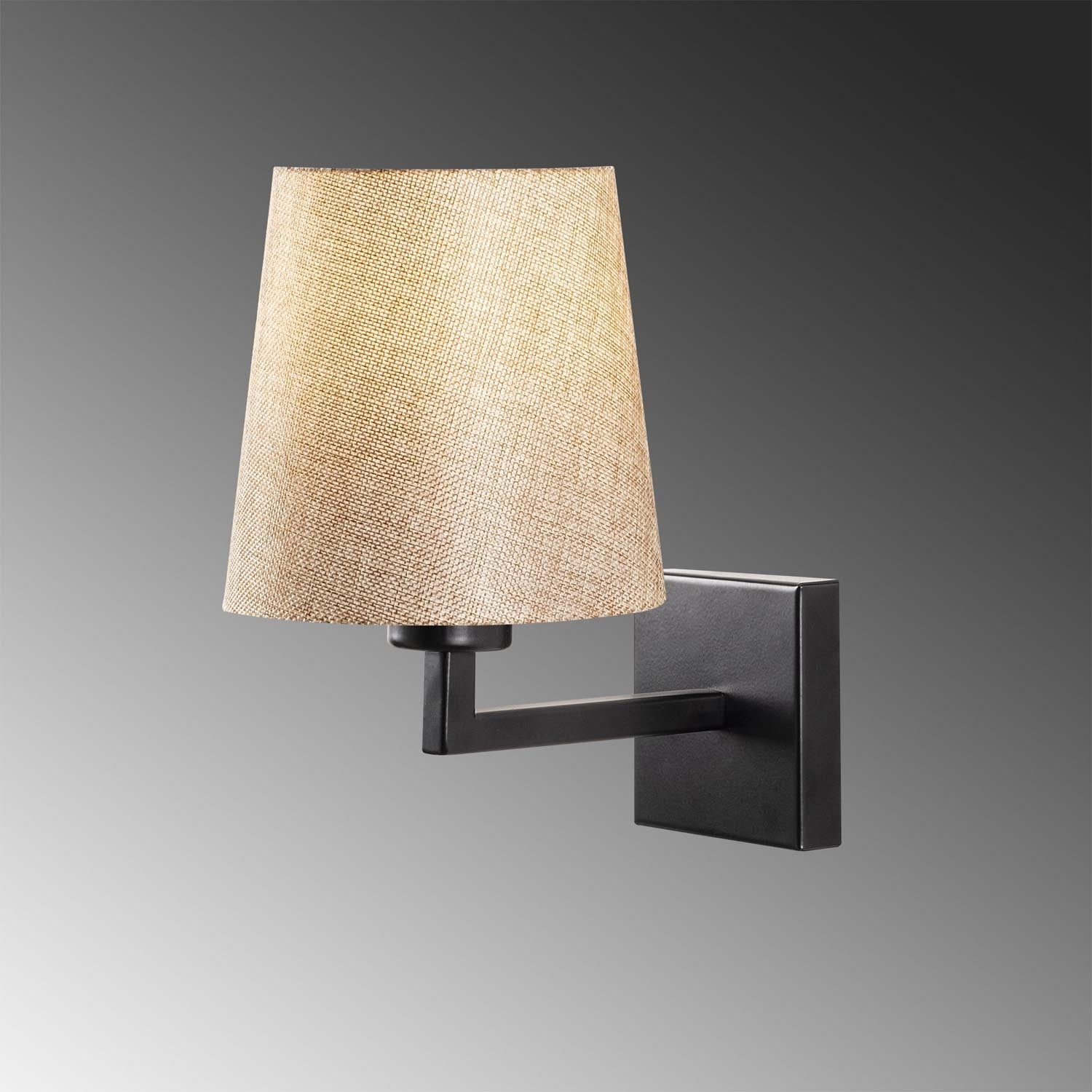 Profil - 4656 in Schwarz
 Creme präsentiert im Onlineshop von KAQTU Design AG. Wandleuchte ist von Opviq