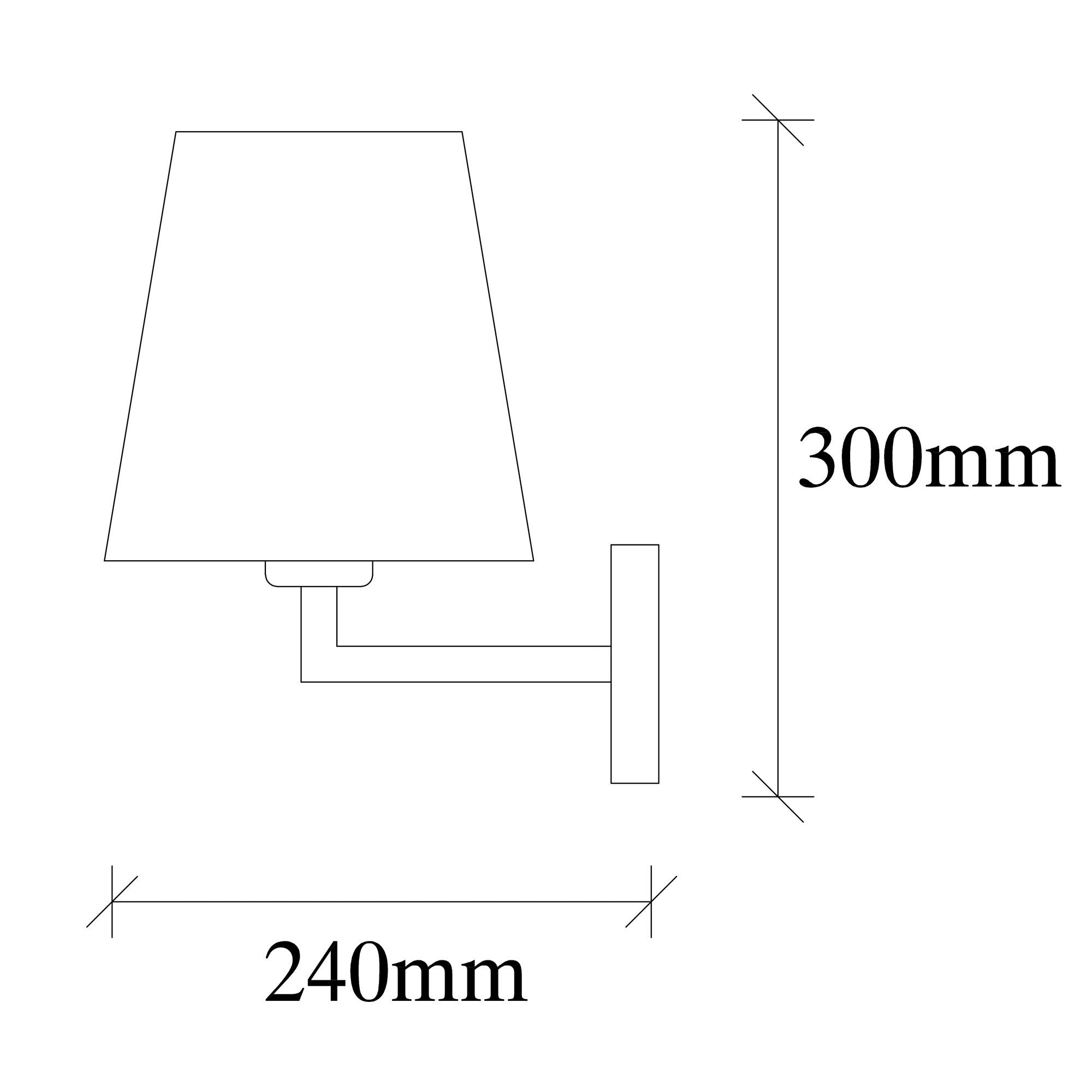 Profil - 4659 in Schwarz Weiss präsentiert im Onlineshop von KAQTU Design AG. Wandleuchte ist von Opviq