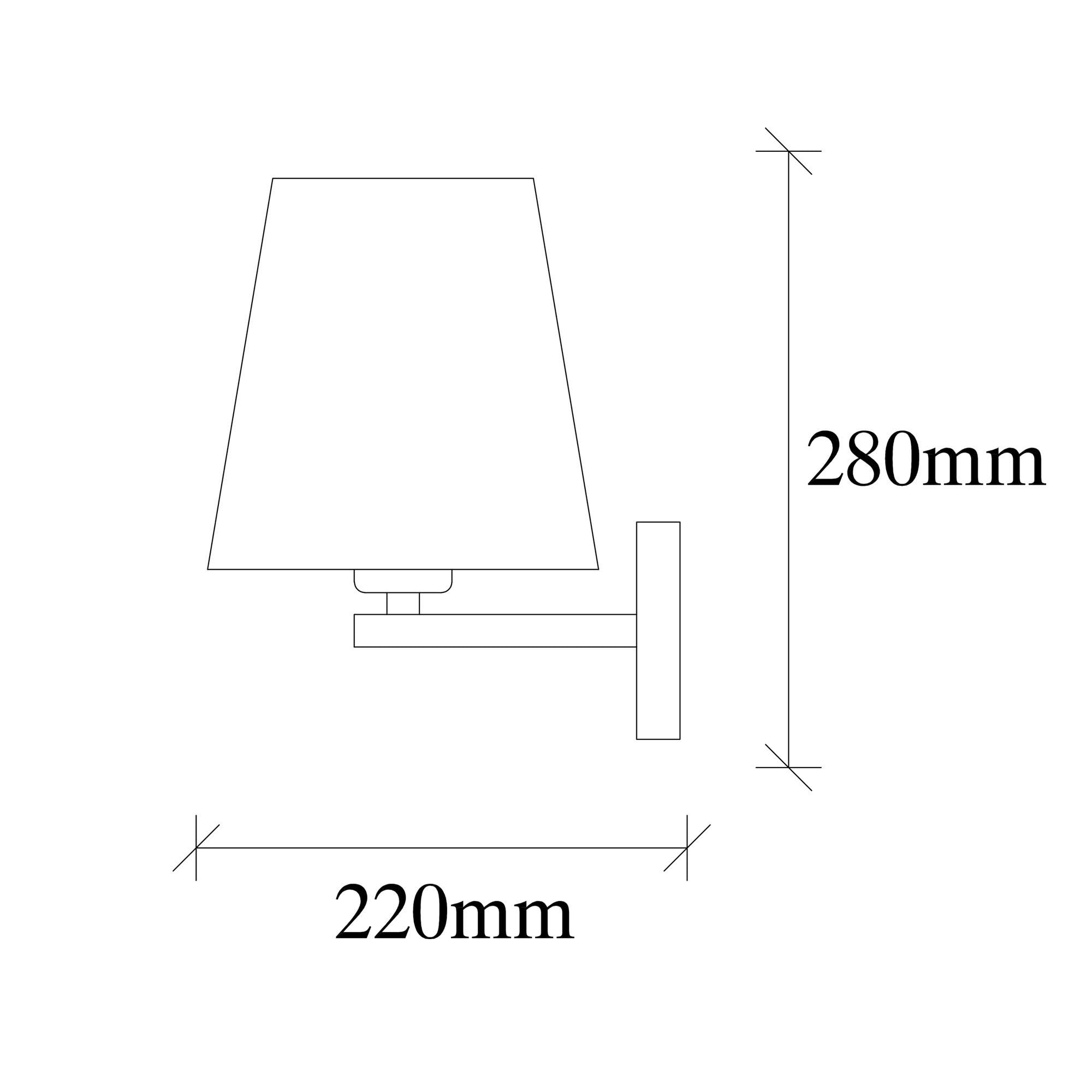Profil - 4664 in Schwarz Nickel Creme präsentiert im Onlineshop von KAQTU Design AG. Wandleuchte ist von Opviq