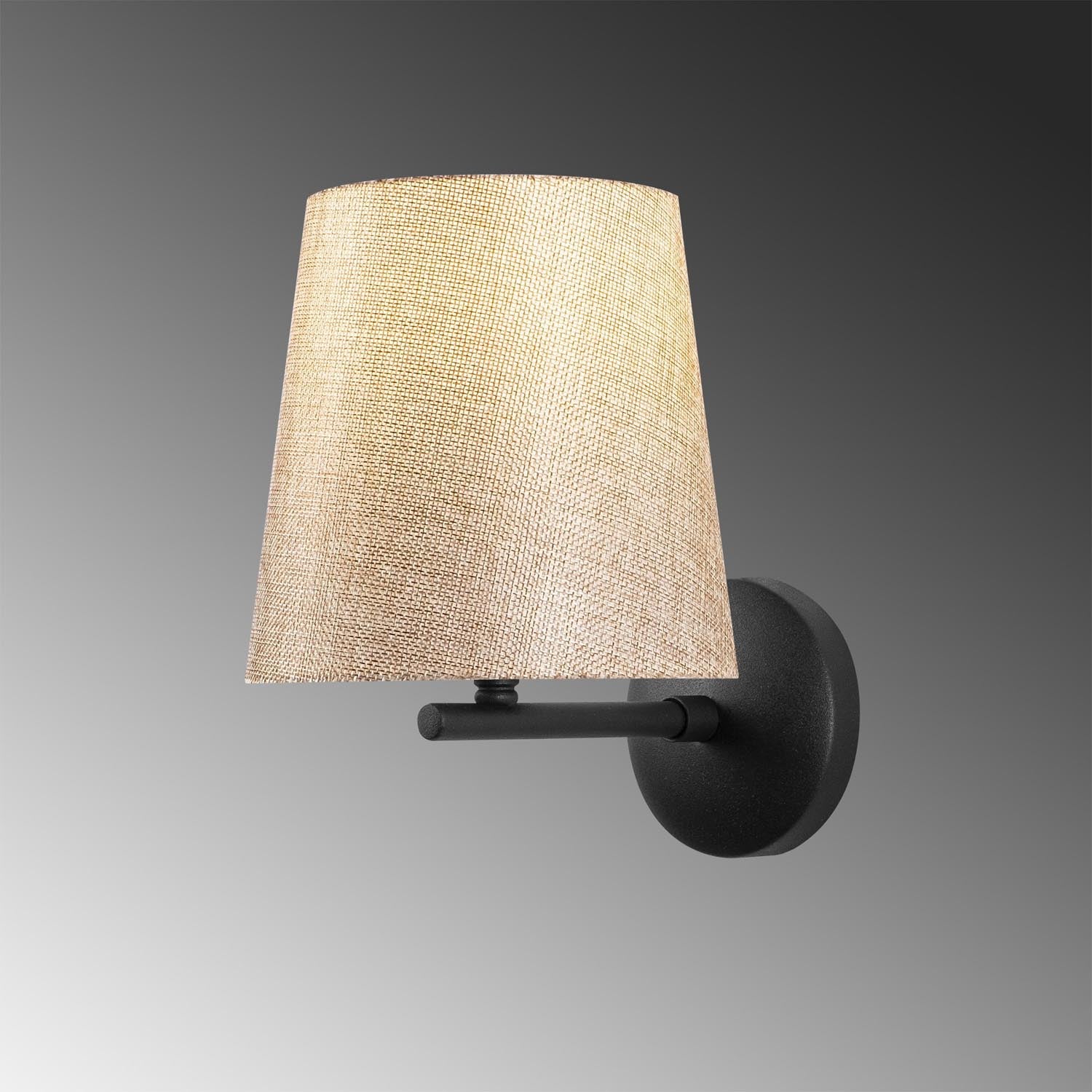 Profil - 4683 in Schwarz
 Creme präsentiert im Onlineshop von KAQTU Design AG. Wandleuchte ist von Opviq