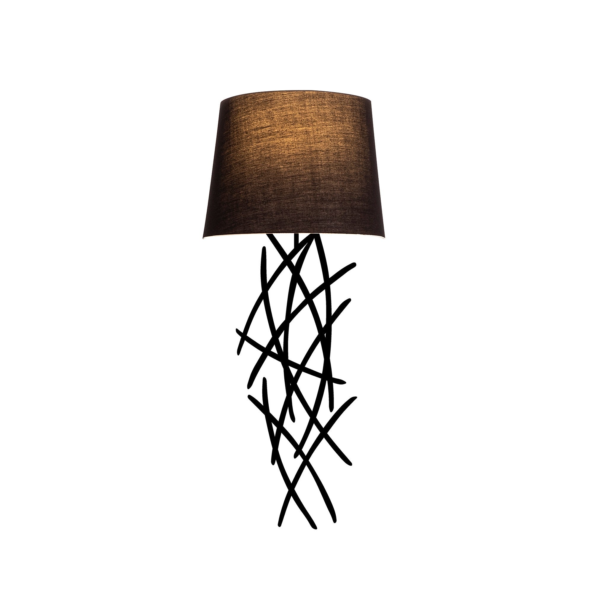 Asaf - 6984 in Schwarz präsentiert im Onlineshop von KAQTU Design AG. Wandleuchte ist von Opviq