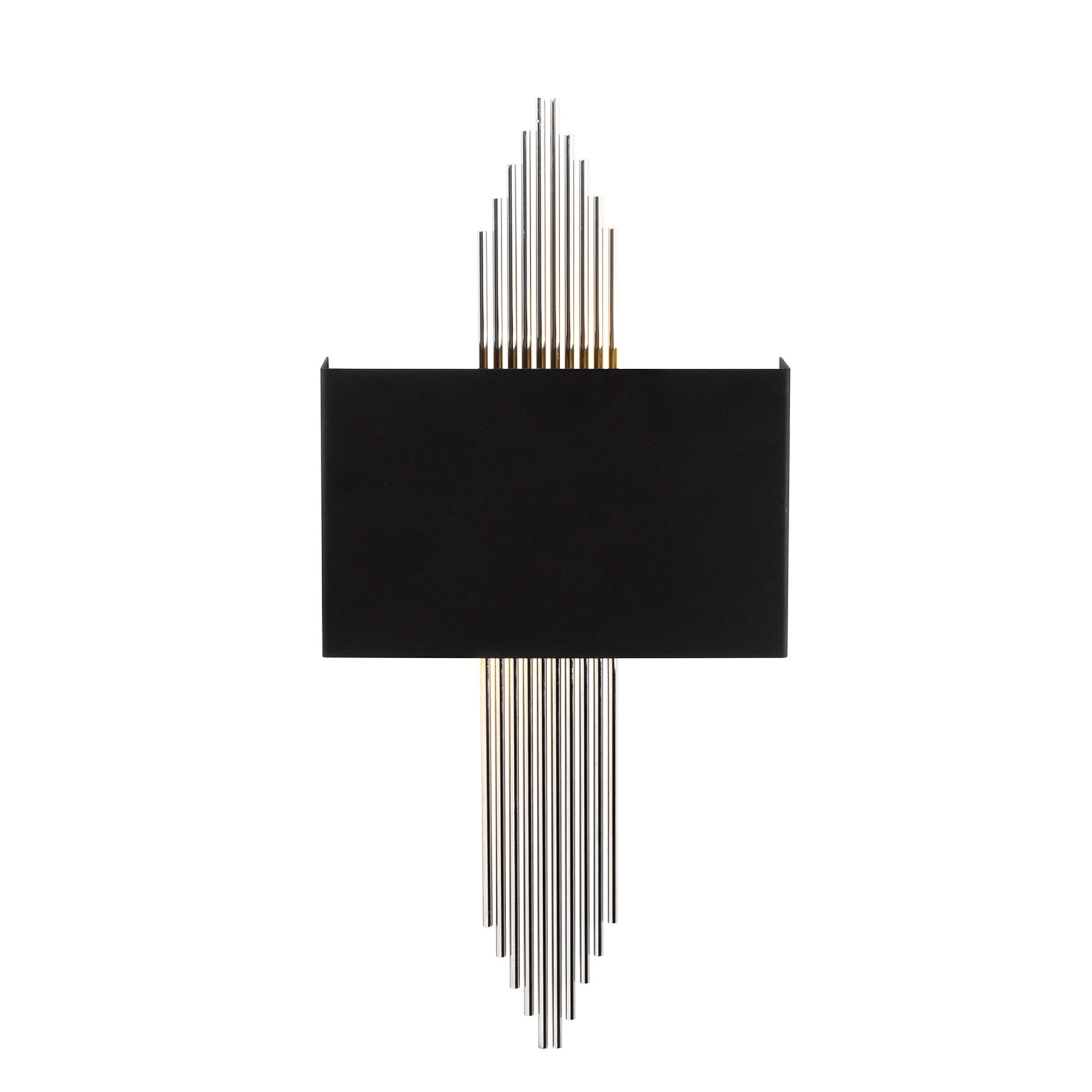 614 - A in Schwarz Silber präsentiert im Onlineshop von KAQTU Design AG. Wandleuchte ist von Opviq