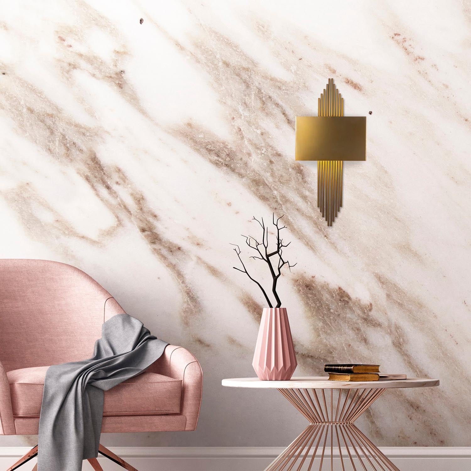 615 - A in Vintage präsentiert im Onlineshop von KAQTU Design AG. Wandleuchte ist von Opviq