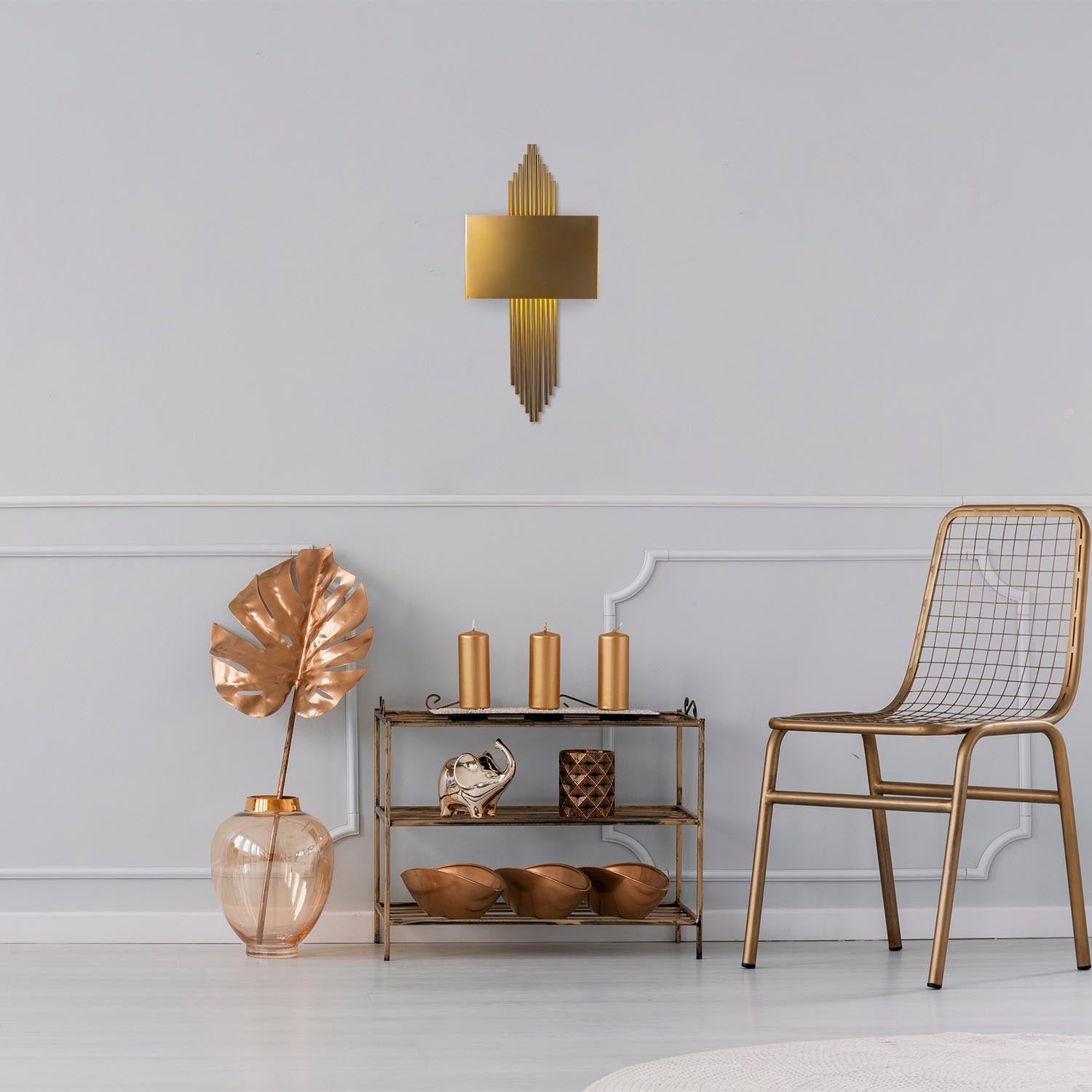 615 - A in Vintage präsentiert im Onlineshop von KAQTU Design AG. Wandleuchte ist von Opviq
