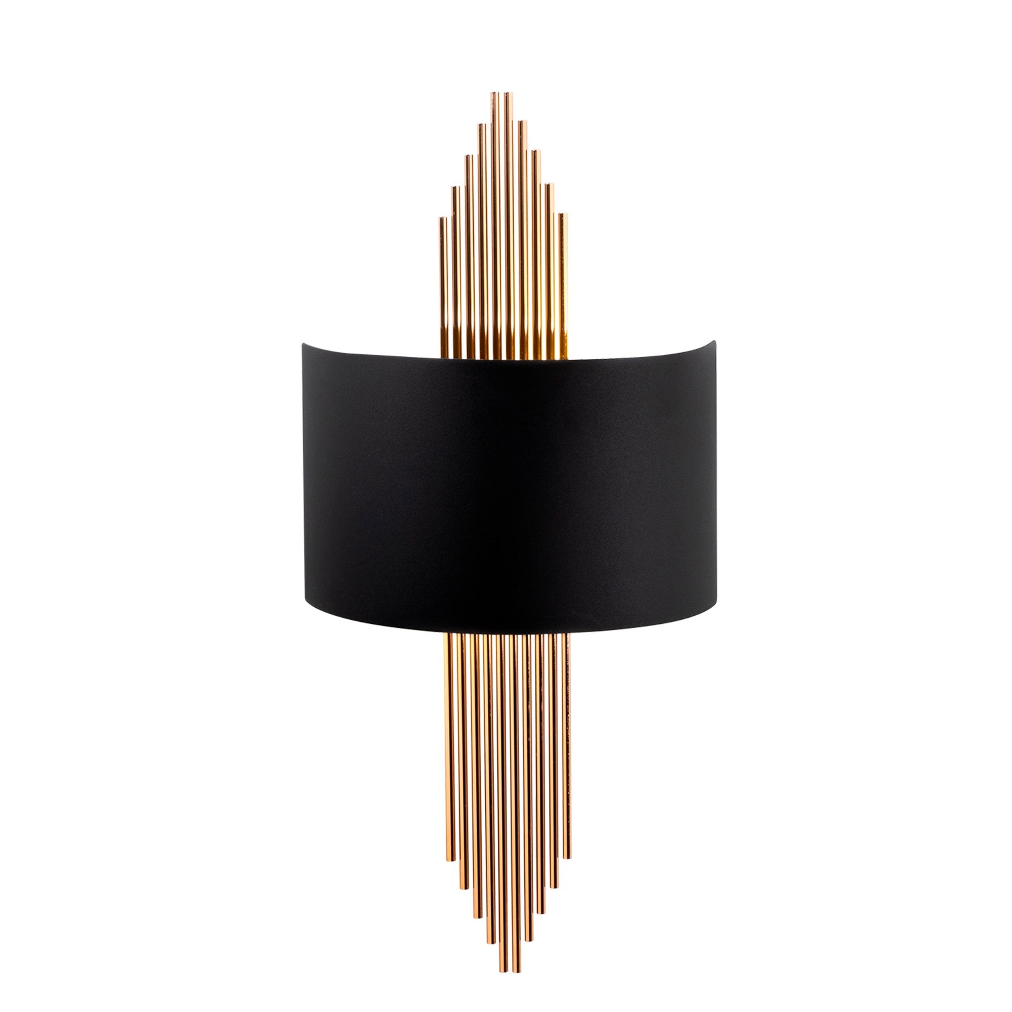 617 - A in Schwarz
 Kupfer präsentiert im Onlineshop von KAQTU Design AG. Wandleuchte ist von Opviq