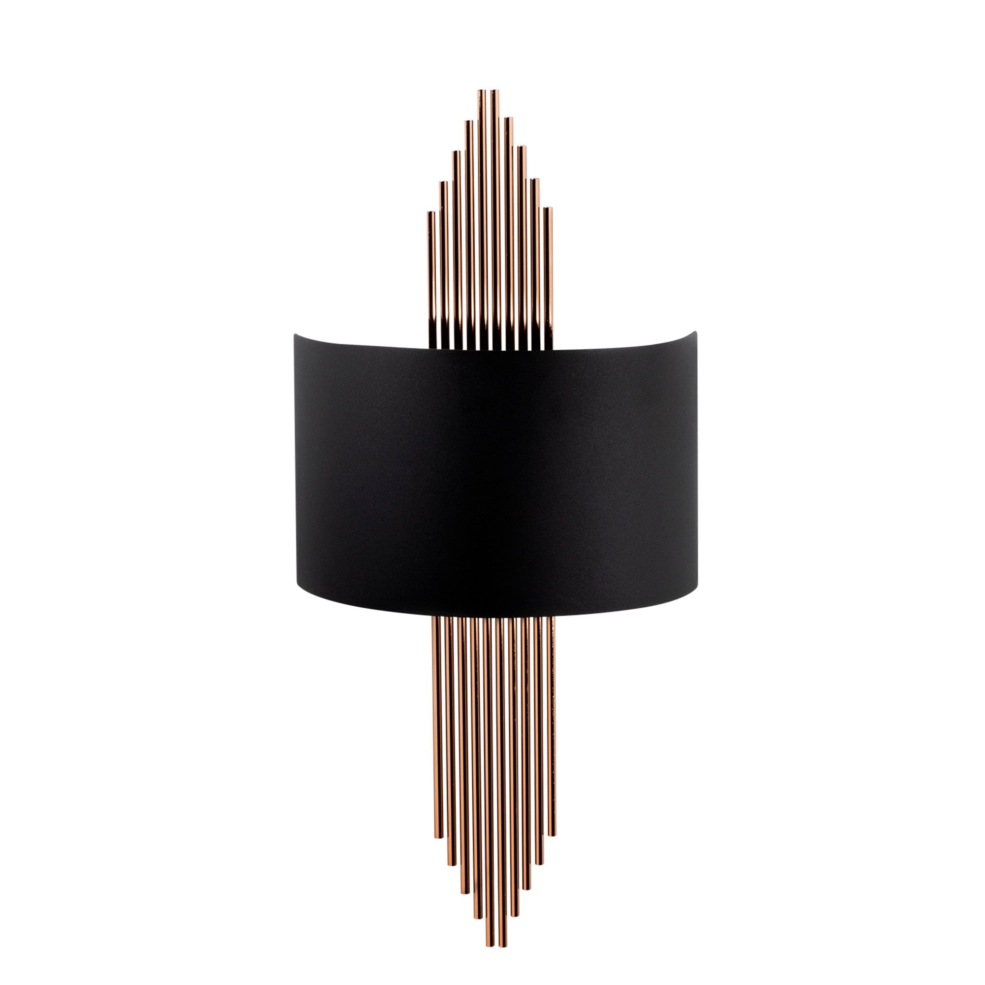 617 - A in Schwarz
 Kupfer präsentiert im Onlineshop von KAQTU Design AG. Wandleuchte ist von Opviq