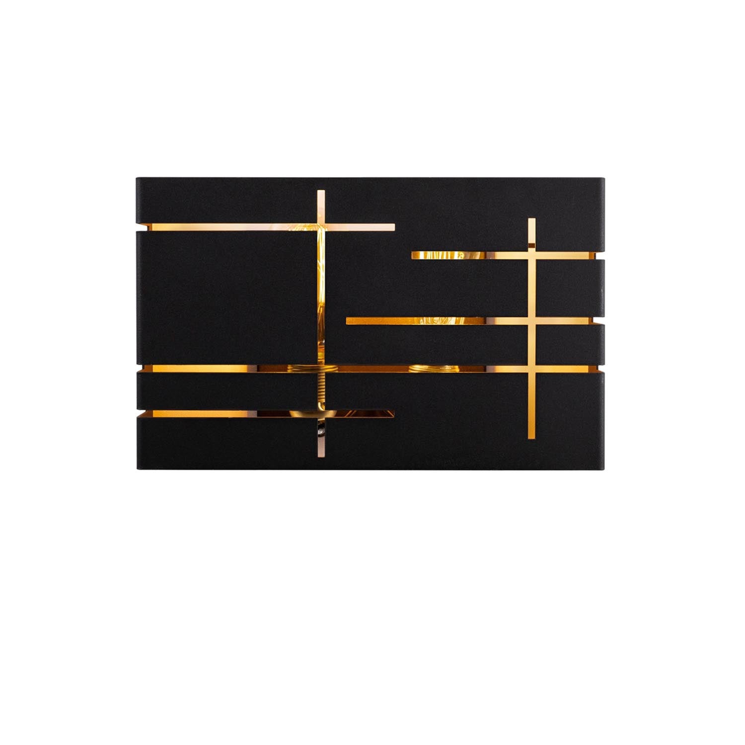622 - A in Schwarz präsentiert im Onlineshop von KAQTU Design AG. Wandleuchte ist von Opviq