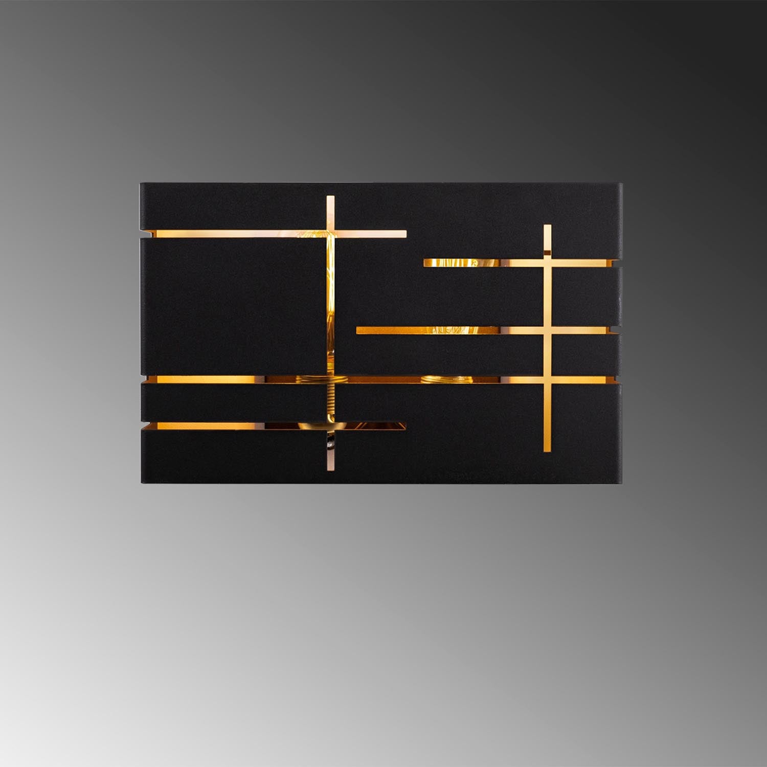 622 - A in Schwarz präsentiert im Onlineshop von KAQTU Design AG. Wandleuchte ist von Opviq
