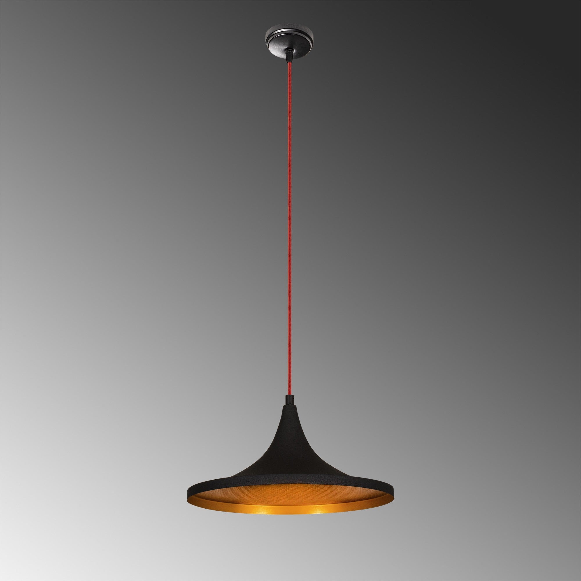 Elmas - 3531 in Schwarz Rot präsentiert im Onlineshop von KAQTU Design AG. Pendelleuchte ist von Opviq