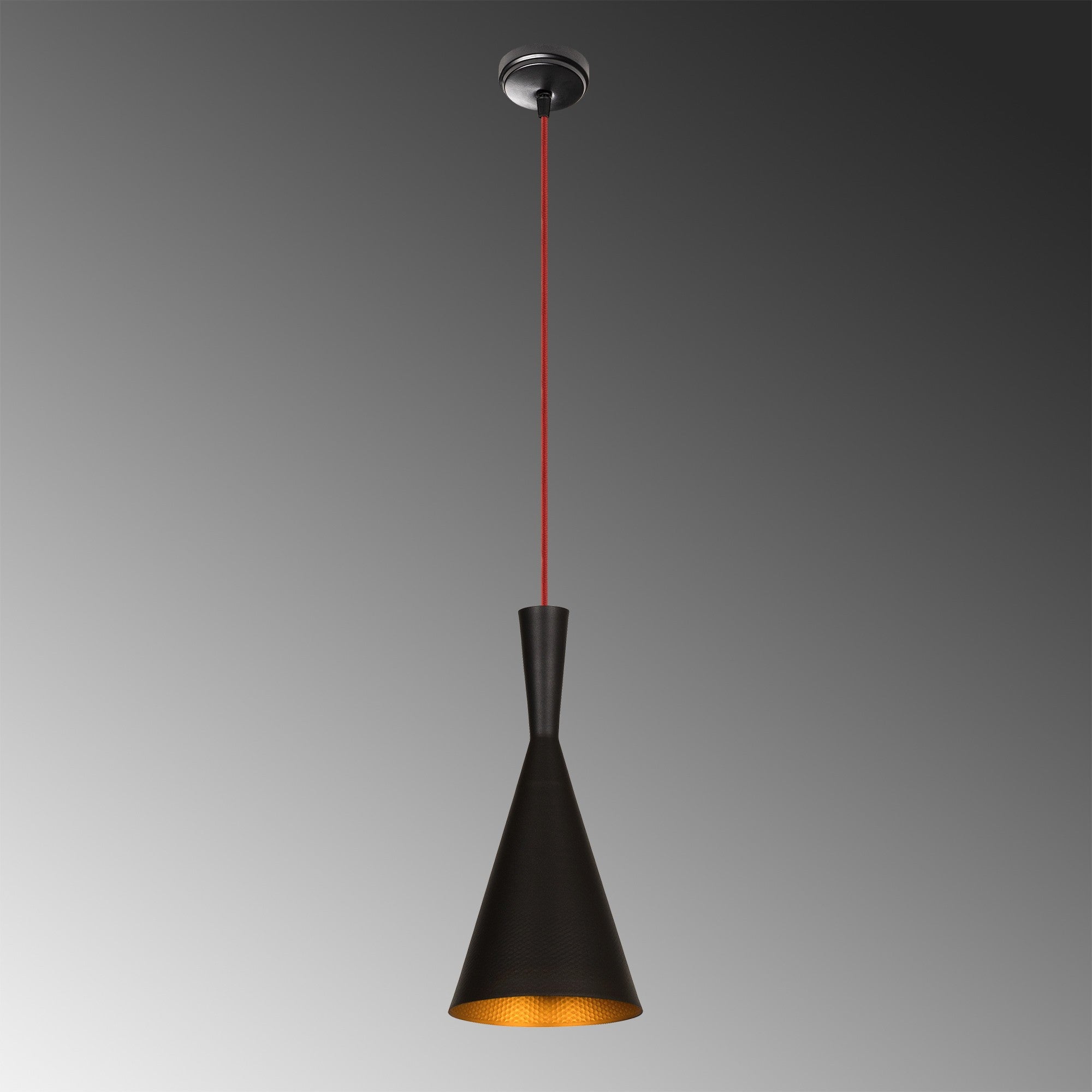 Elmas - 3541 in Schwarz Rot präsentiert im Onlineshop von KAQTU Design AG. Pendelleuchte ist von Opviq