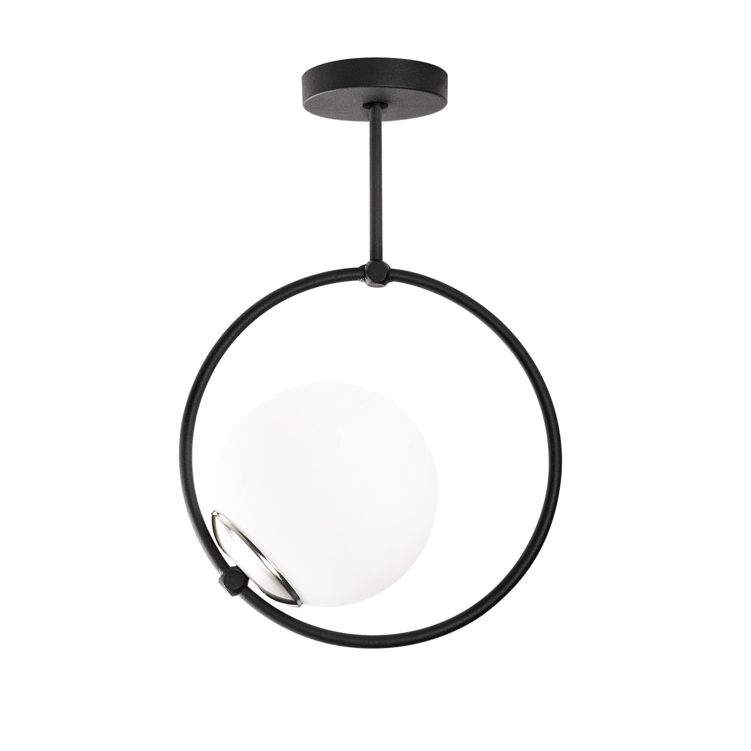 Dolunay - 3901 in Schwarz Weiss präsentiert im Onlineshop von KAQTU Design AG. Pendelleuchte ist von Opviq