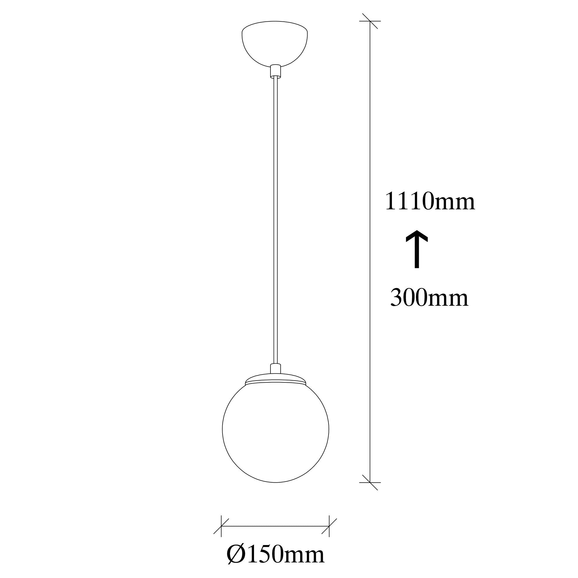 Üzüm - 4432 in Schwarz Weiss präsentiert im Onlineshop von KAQTU Design AG. Pendelleuchte ist von Opviq