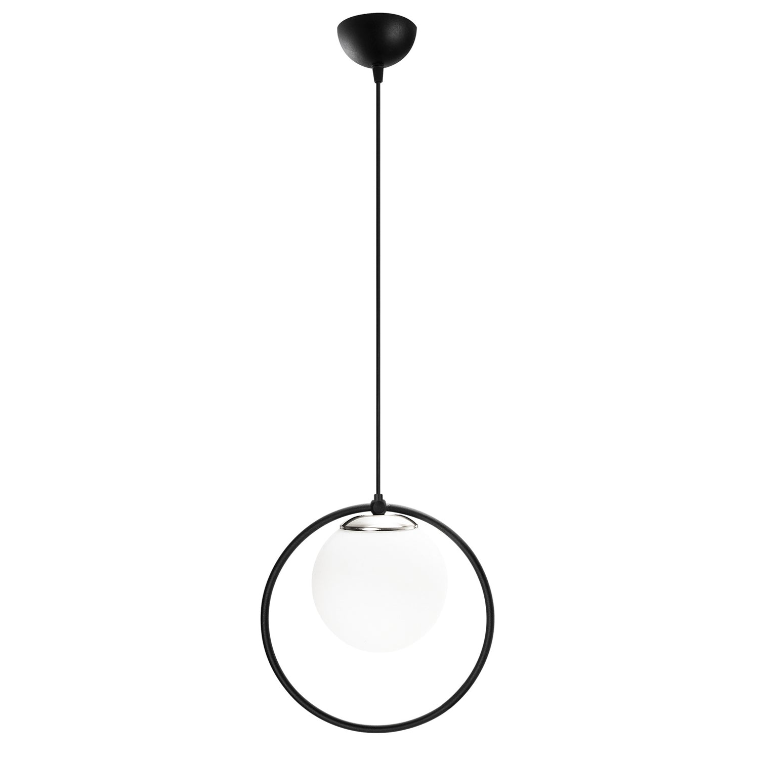 Dolunay - 4491 in Schwarz Weiss präsentiert im Onlineshop von KAQTU Design AG. Pendelleuchte ist von Opviq