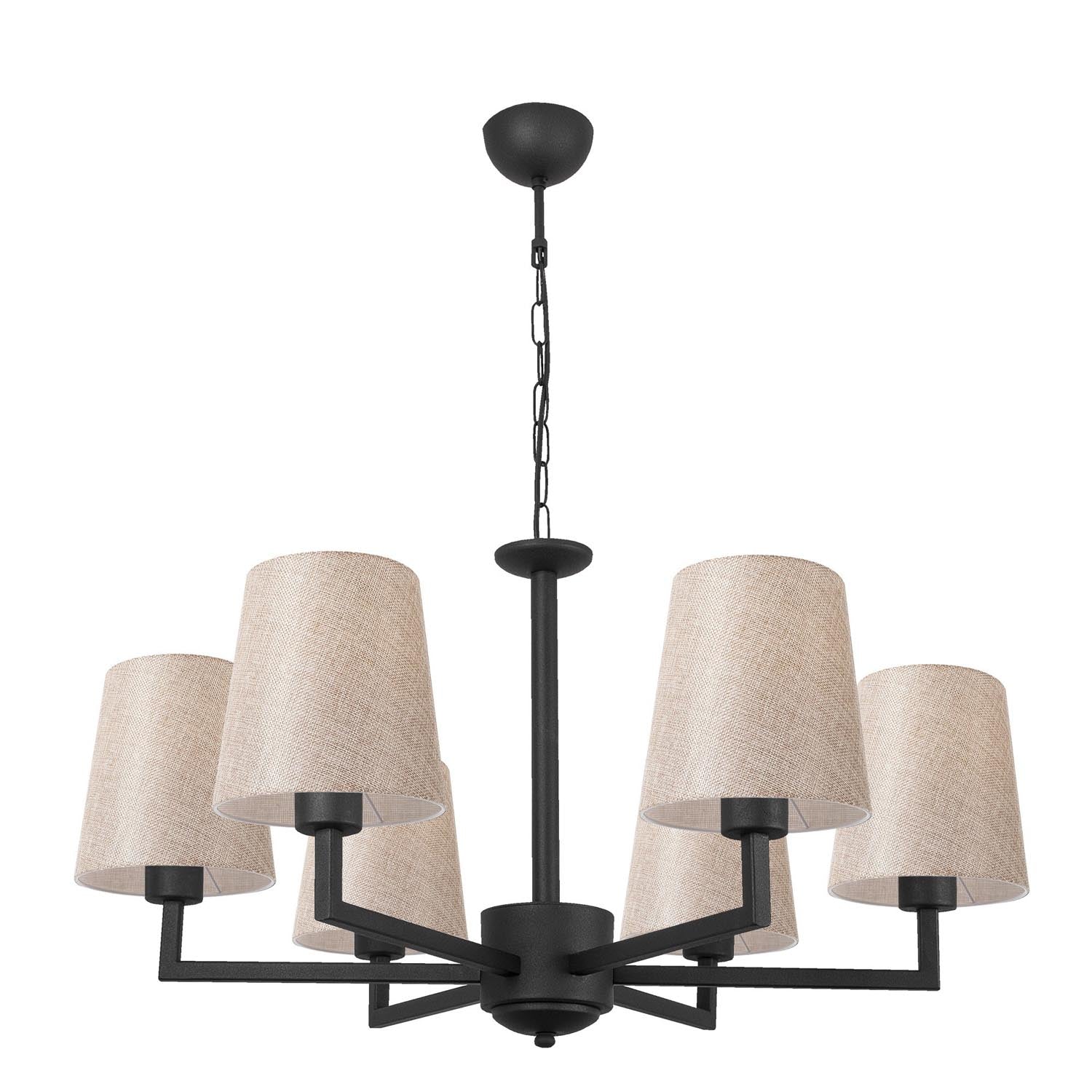 Profil - 4644 in Schwarz
 Creme präsentiert im Onlineshop von KAQTU Design AG. Pendelleuchte ist von Opviq