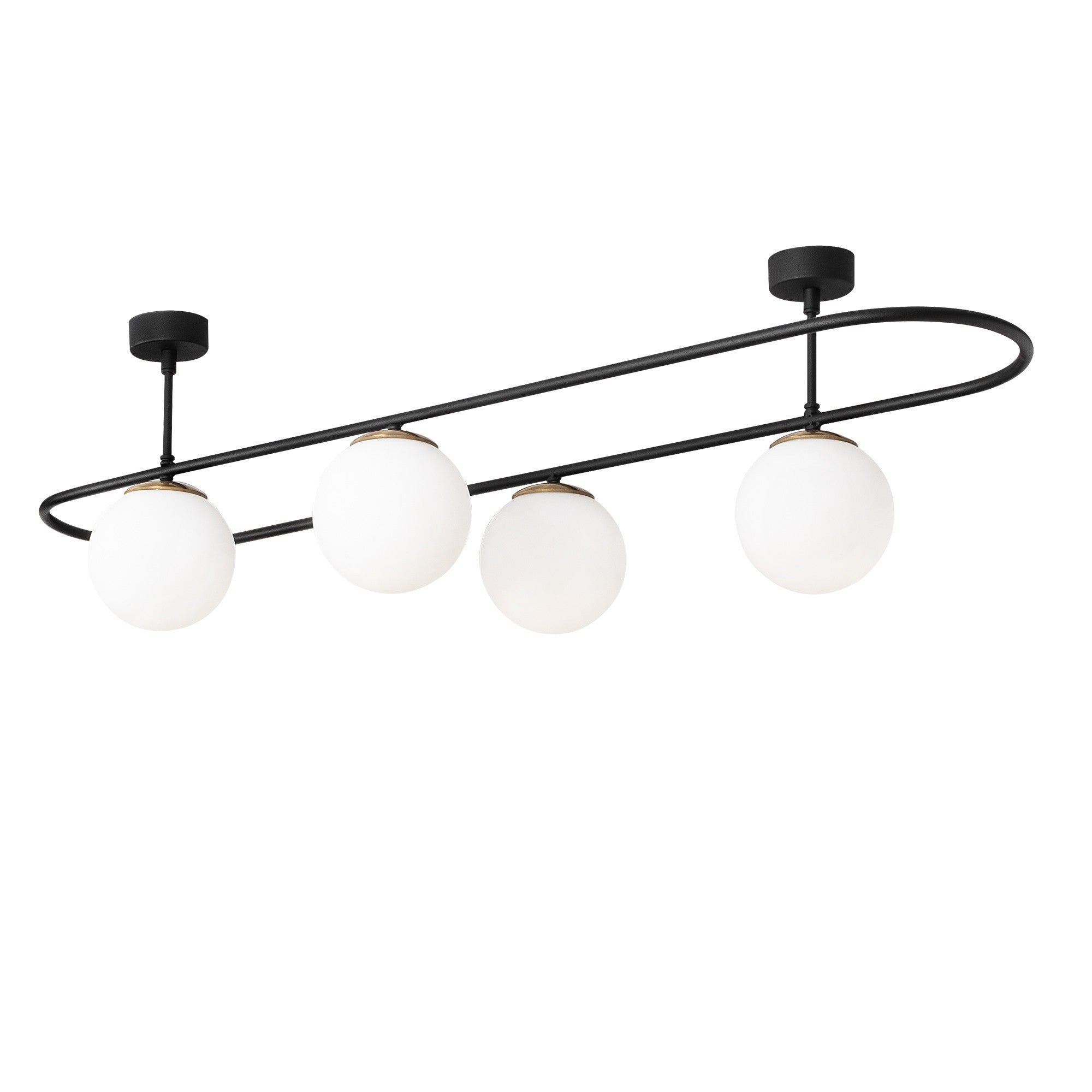 Abaküs - 4891 in Schwarz Weiss präsentiert im Onlineshop von KAQTU Design AG. Pendelleuchte ist von Opviq