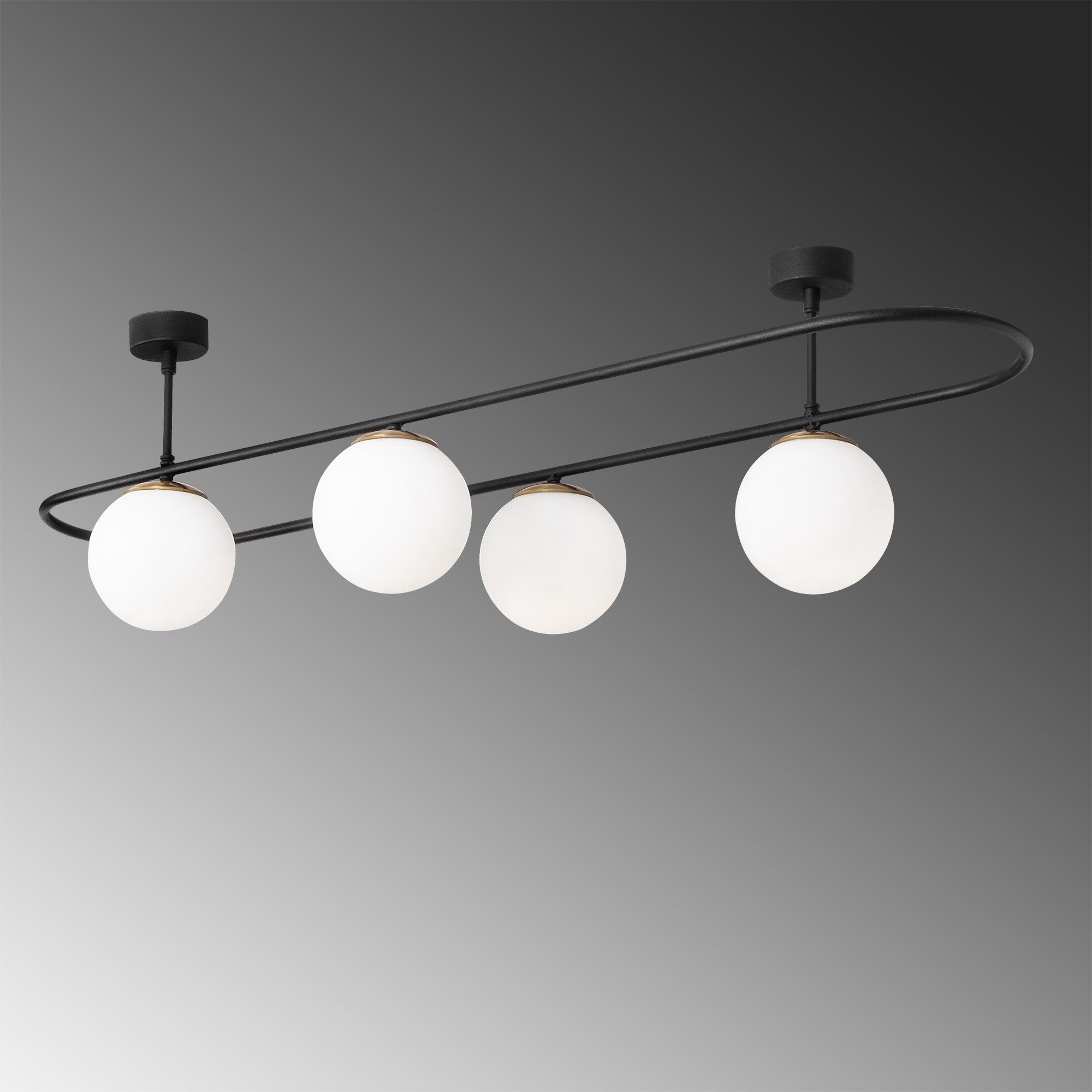Abaküs - 4891 in Schwarz Weiss präsentiert im Onlineshop von KAQTU Design AG. Pendelleuchte ist von Opviq