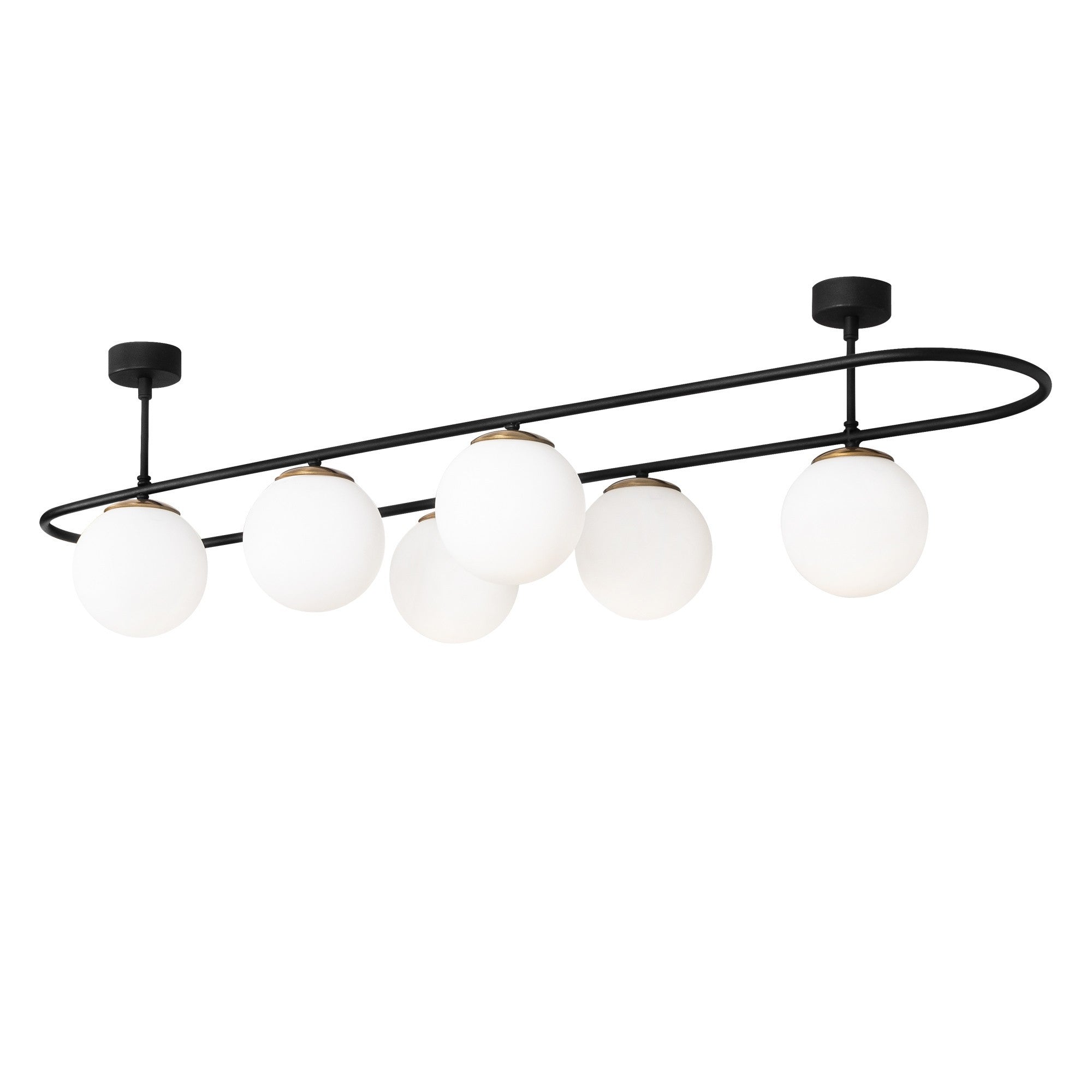 Abaküs - 4911 in Schwarz Weiss präsentiert im Onlineshop von KAQTU Design AG. Pendelleuchte ist von Opviq