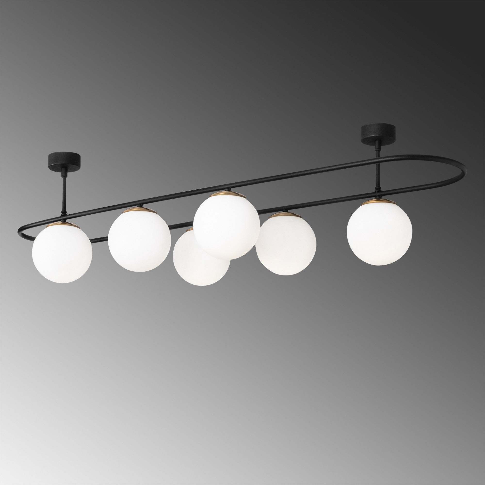 Abaküs - 4911 in Schwarz Weiss präsentiert im Onlineshop von KAQTU Design AG. Pendelleuchte ist von Opviq