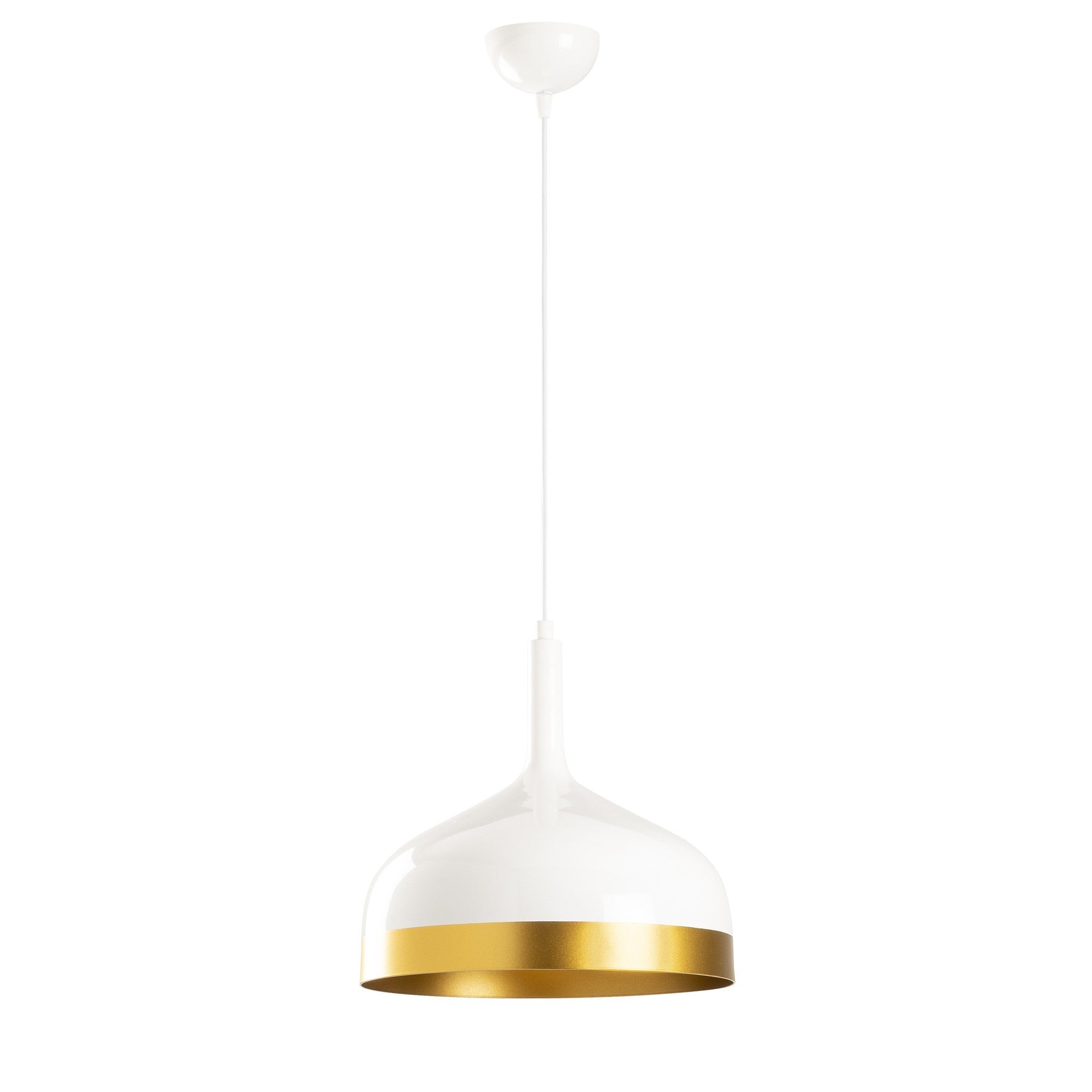Sağlam - 3724 in Weisses Gold präsentiert im Onlineshop von KAQTU Design AG. Pendelleuchte ist von Opviq
