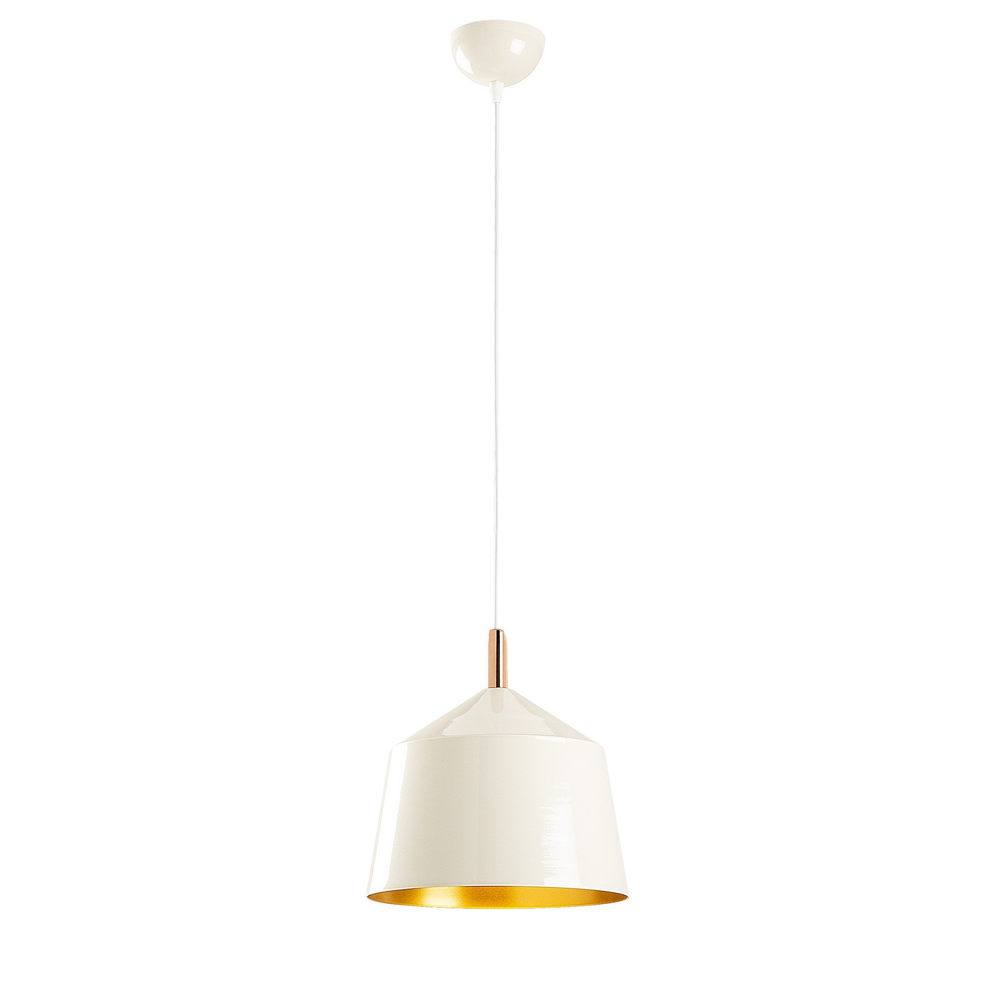 Sağlam - 3725 in Weiss Gold Kupfer präsentiert im Onlineshop von KAQTU Design AG. Pendelleuchte ist von Opviq