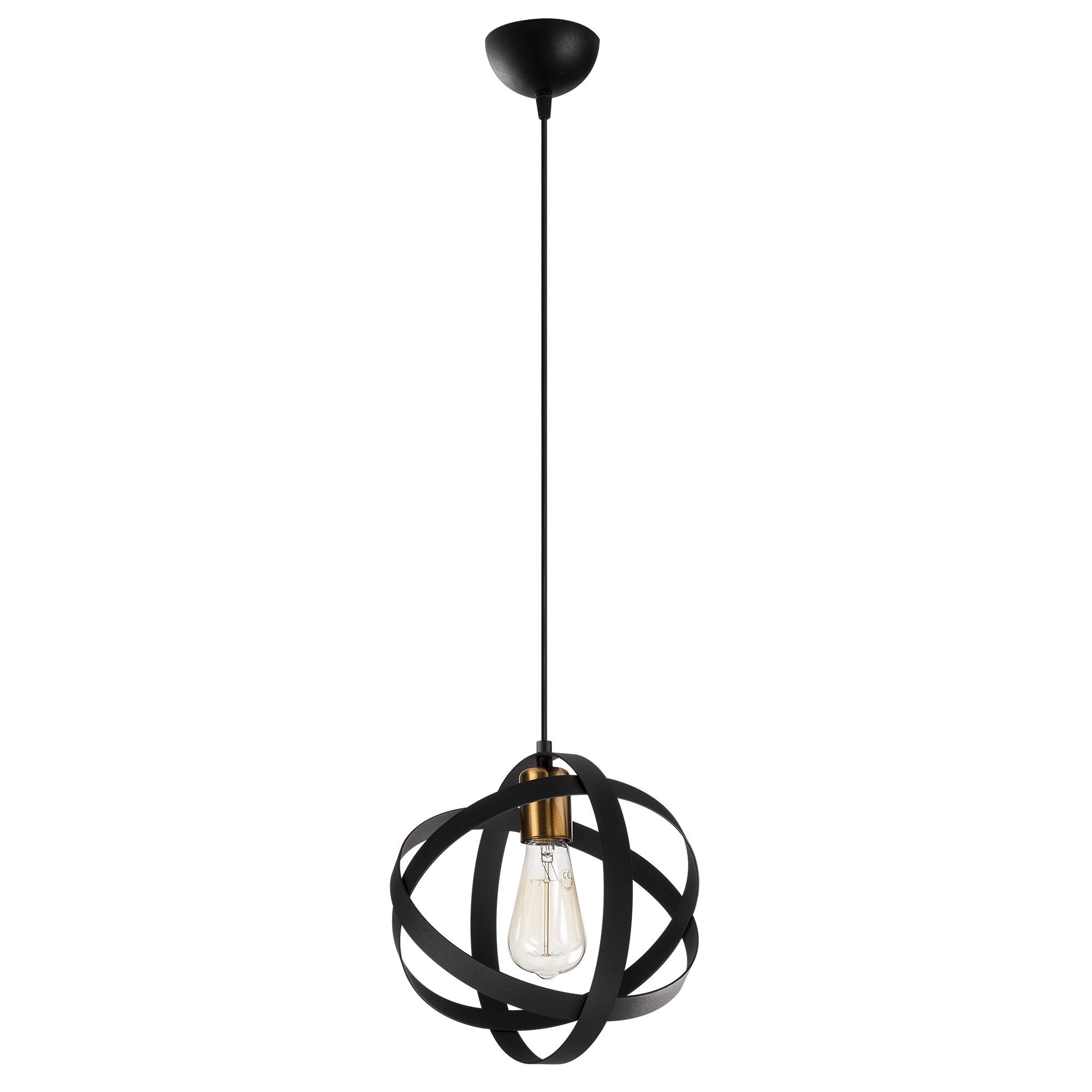 Gezegen - 6101 in Schwarz Antiquität präsentiert im Onlineshop von KAQTU Design AG. Pendelleuchte ist von Opviq