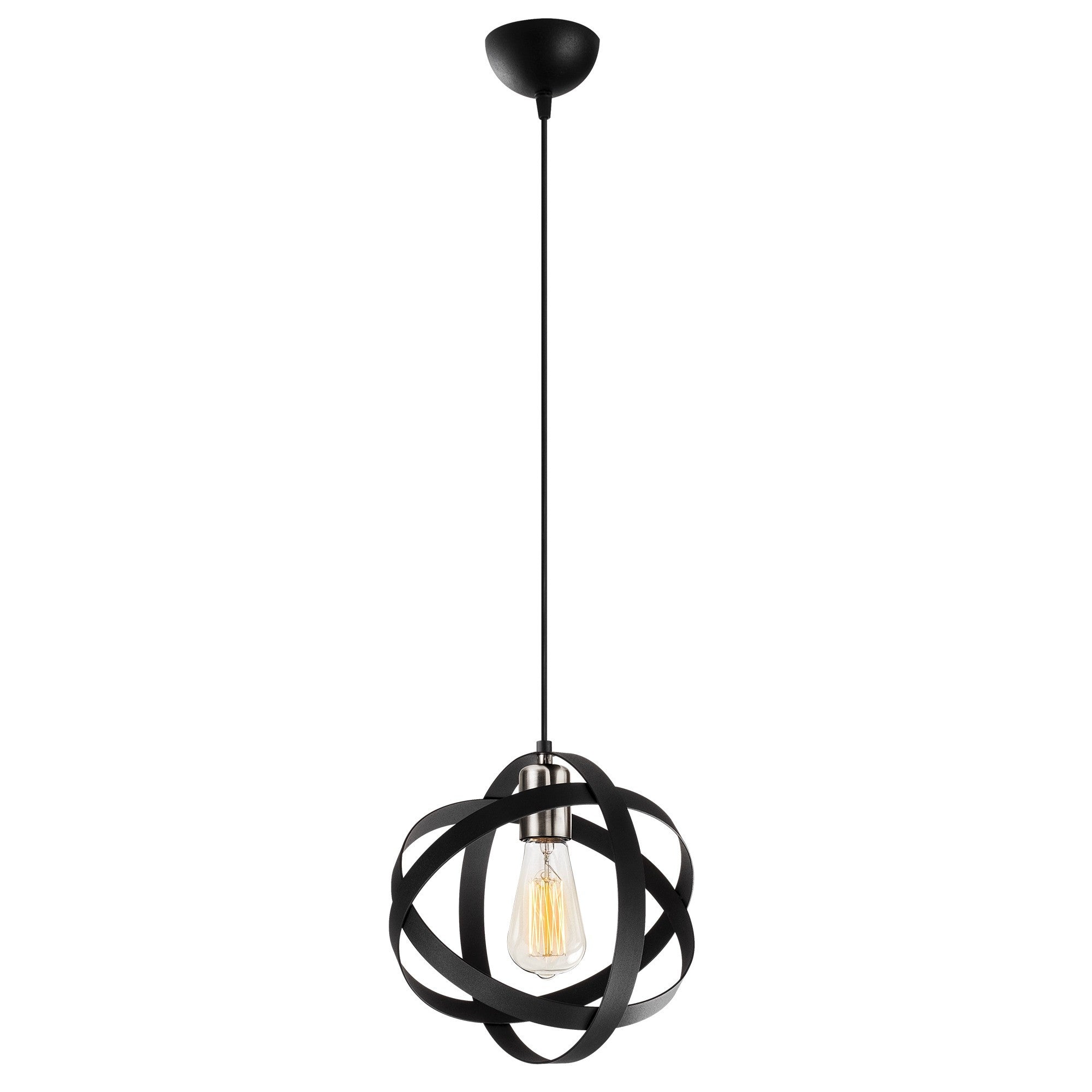 Gezegen - 6121 in Schwarz Nickel präsentiert im Onlineshop von KAQTU Design AG. Pendelleuchte ist von Opviq