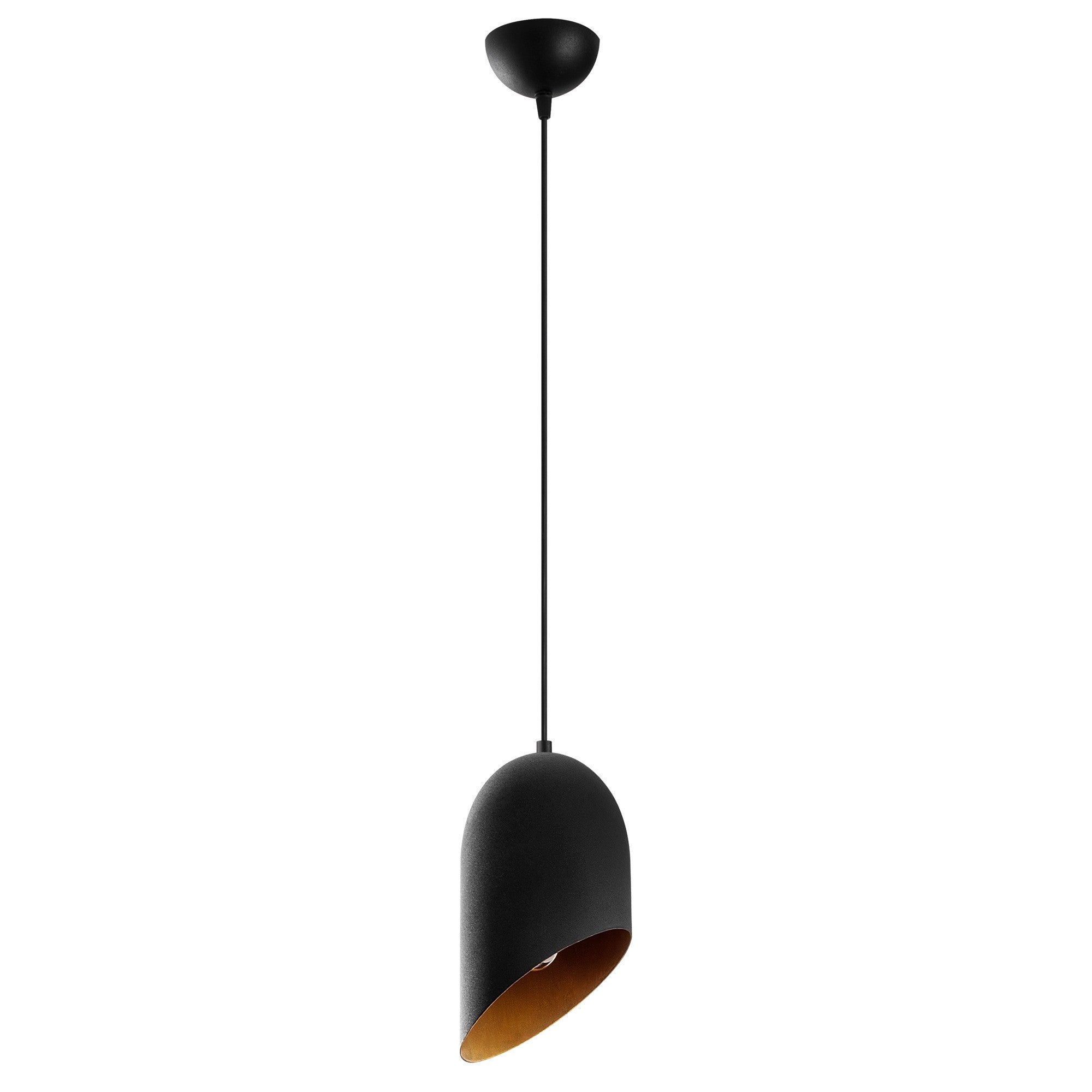 Kesik - 6161 in Schwarz Gold präsentiert im Onlineshop von KAQTU Design AG. Pendelleuchte ist von Opviq