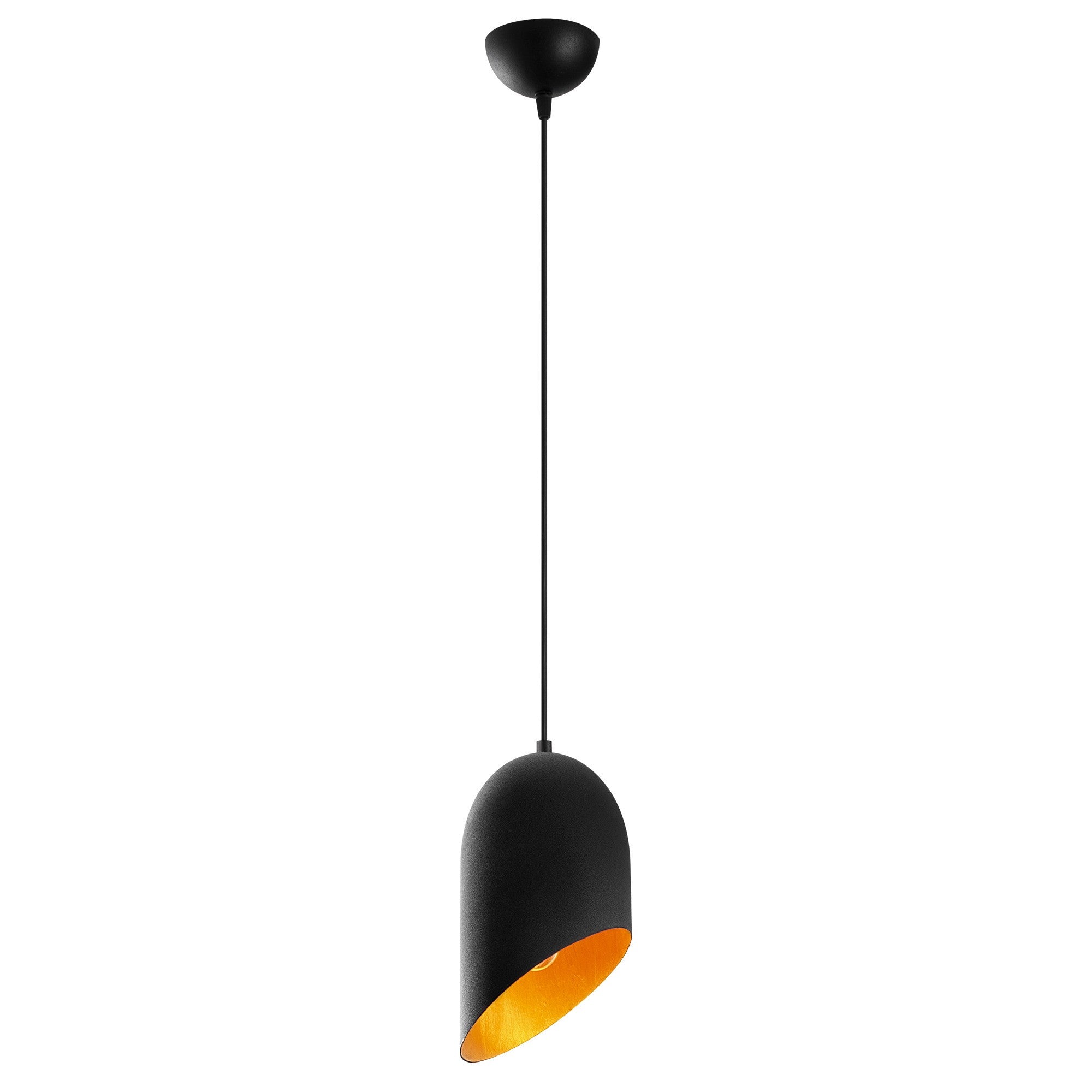 Kesik - 6161 in Schwarz Gold präsentiert im Onlineshop von KAQTU Design AG. Pendelleuchte ist von Opviq
