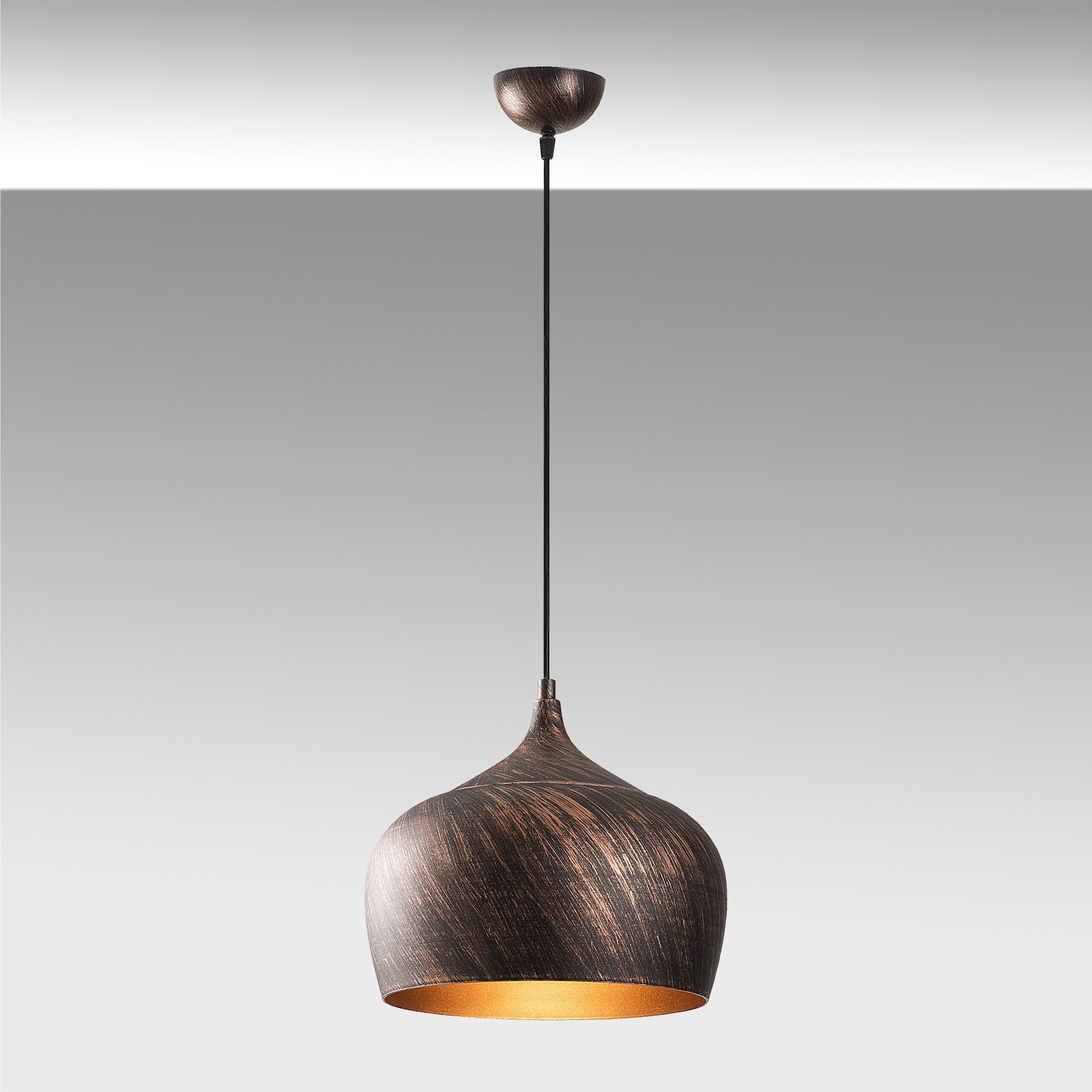 Sağlam - 3761 in Kupfer Gold präsentiert im Onlineshop von KAQTU Design AG. Pendelleuchte ist von Opviq